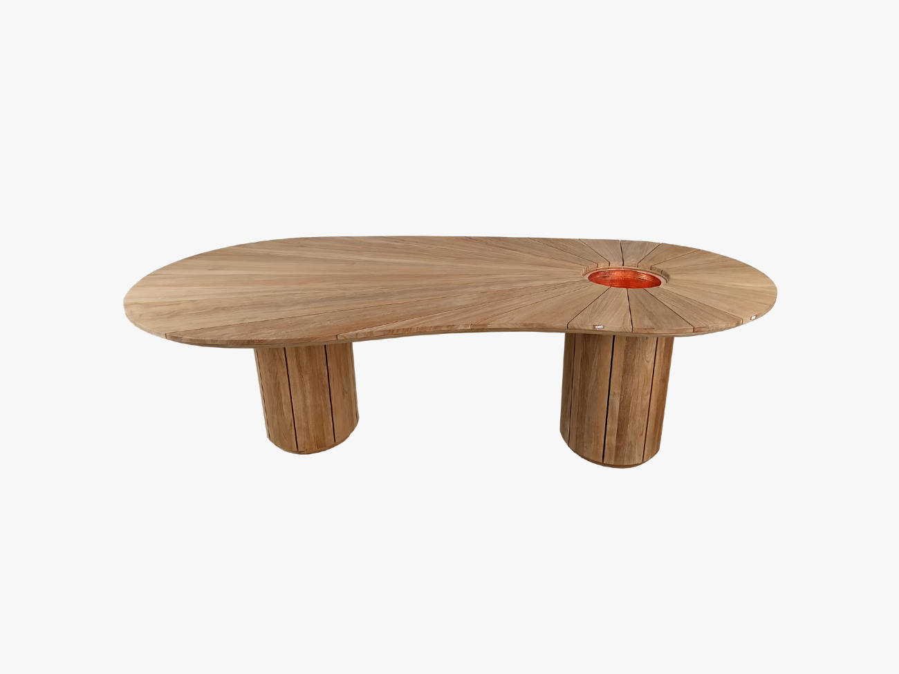 Outdoor eettafel Sun met ijsemmer - teak - PRN