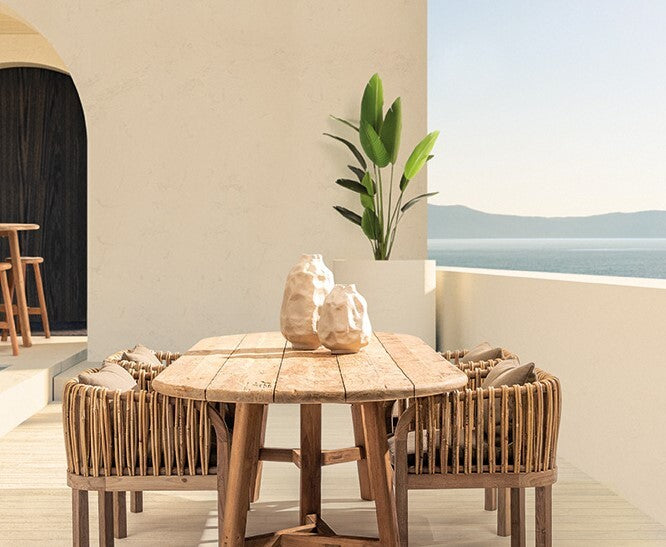 Table d’extérieur Yuki teck - PRN