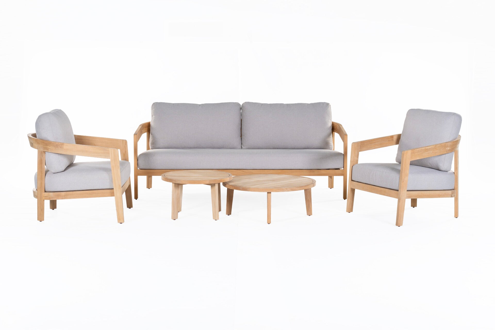 Salon de jardin Lecce - teck - GS