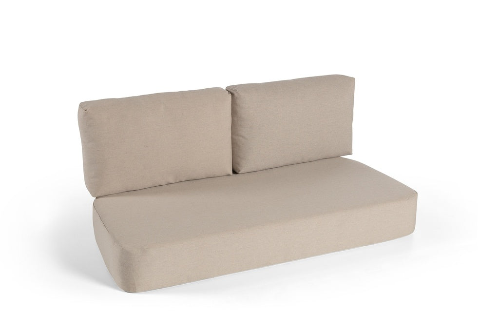 Outdoor lounge set Casablanca teak met kussens heritage papyrus ecru - GESC