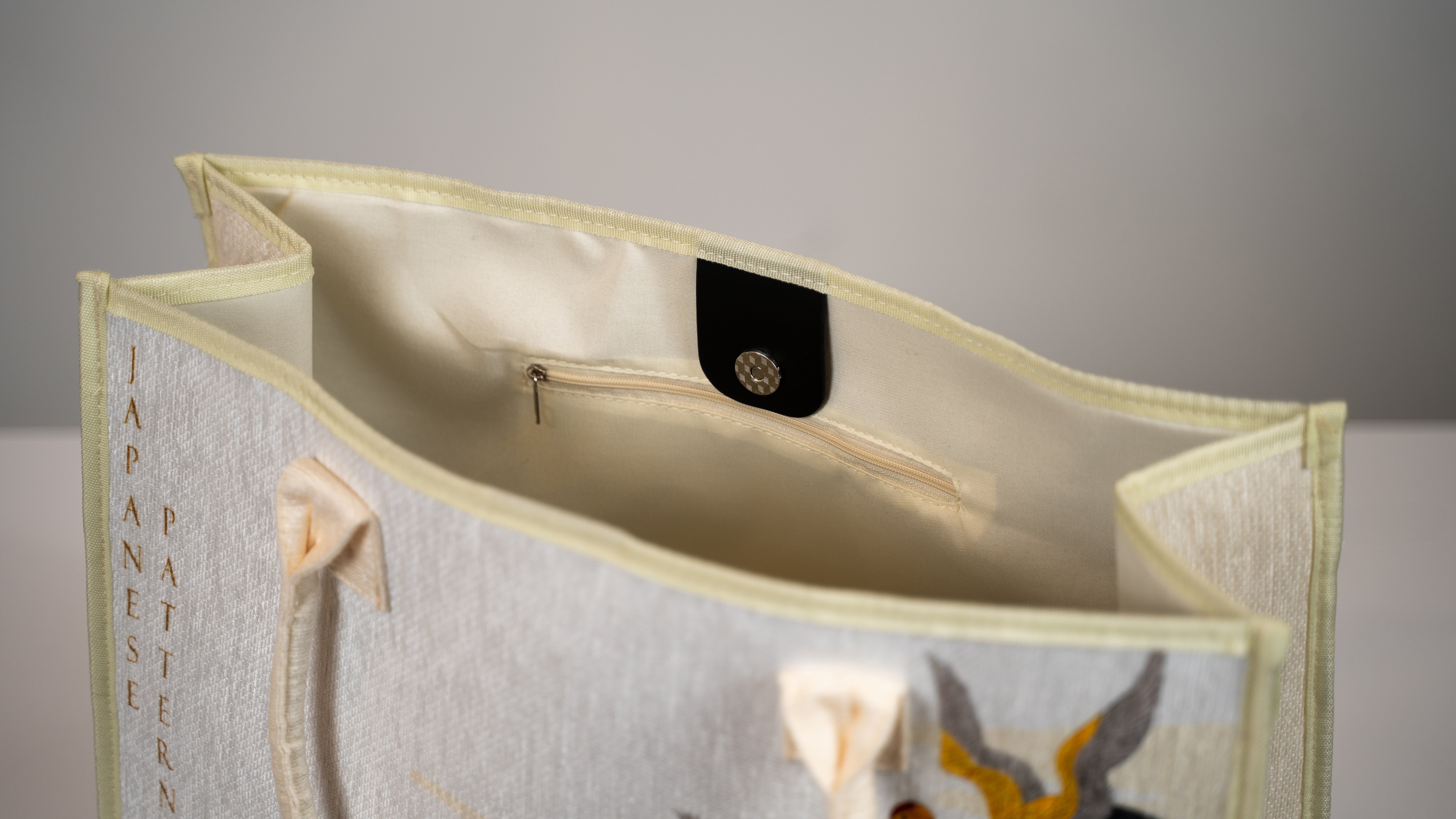 Tapis d'extérieur Oiseaux ocre avec sac