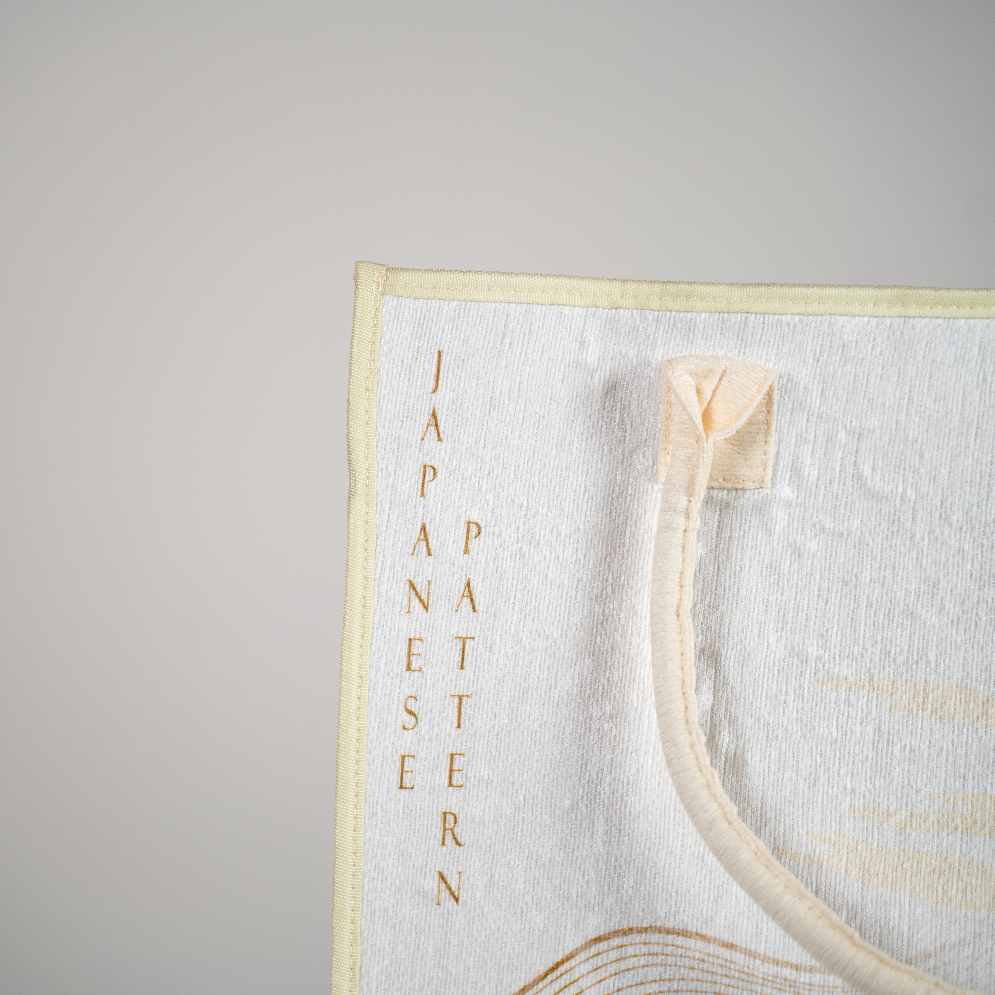 Tapis d'extérieur Oiseaux ocre avec sac