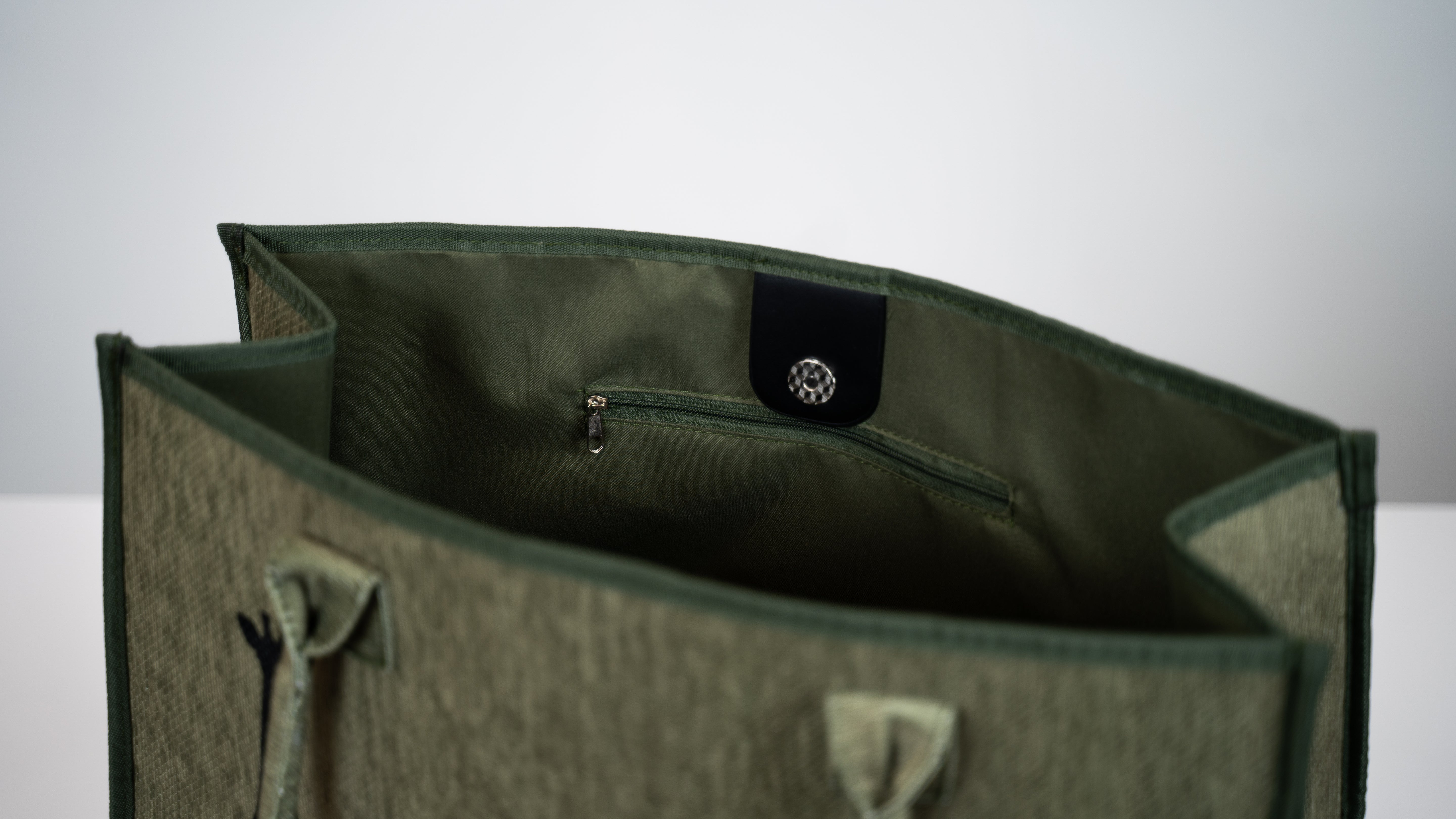 Tapis d'extérieur Safari kaki avec sac