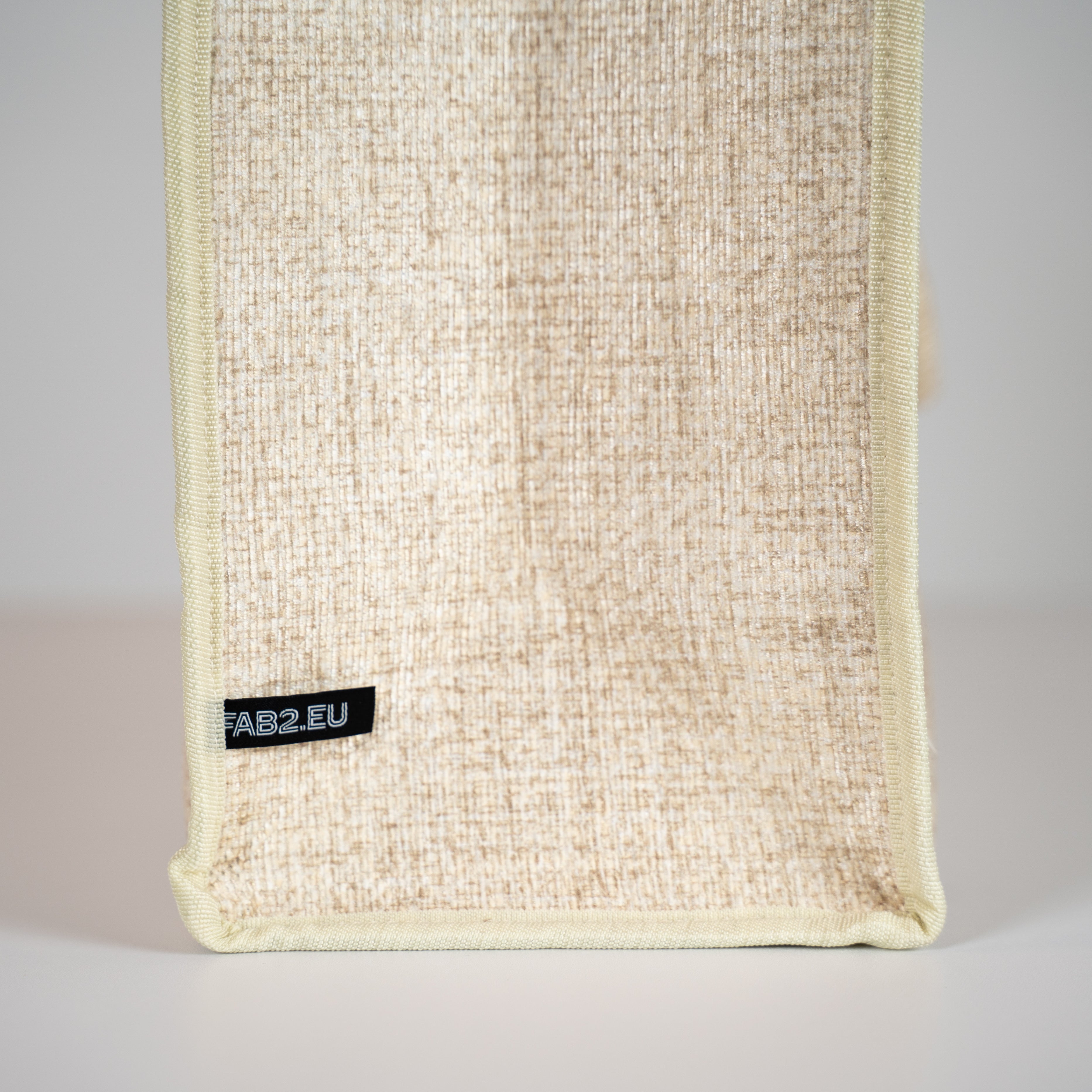 Tapis d'extérieur beige avec sac