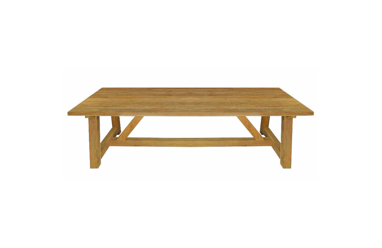 Outdoor tuintafel + bench Renaisse - teak - PRN