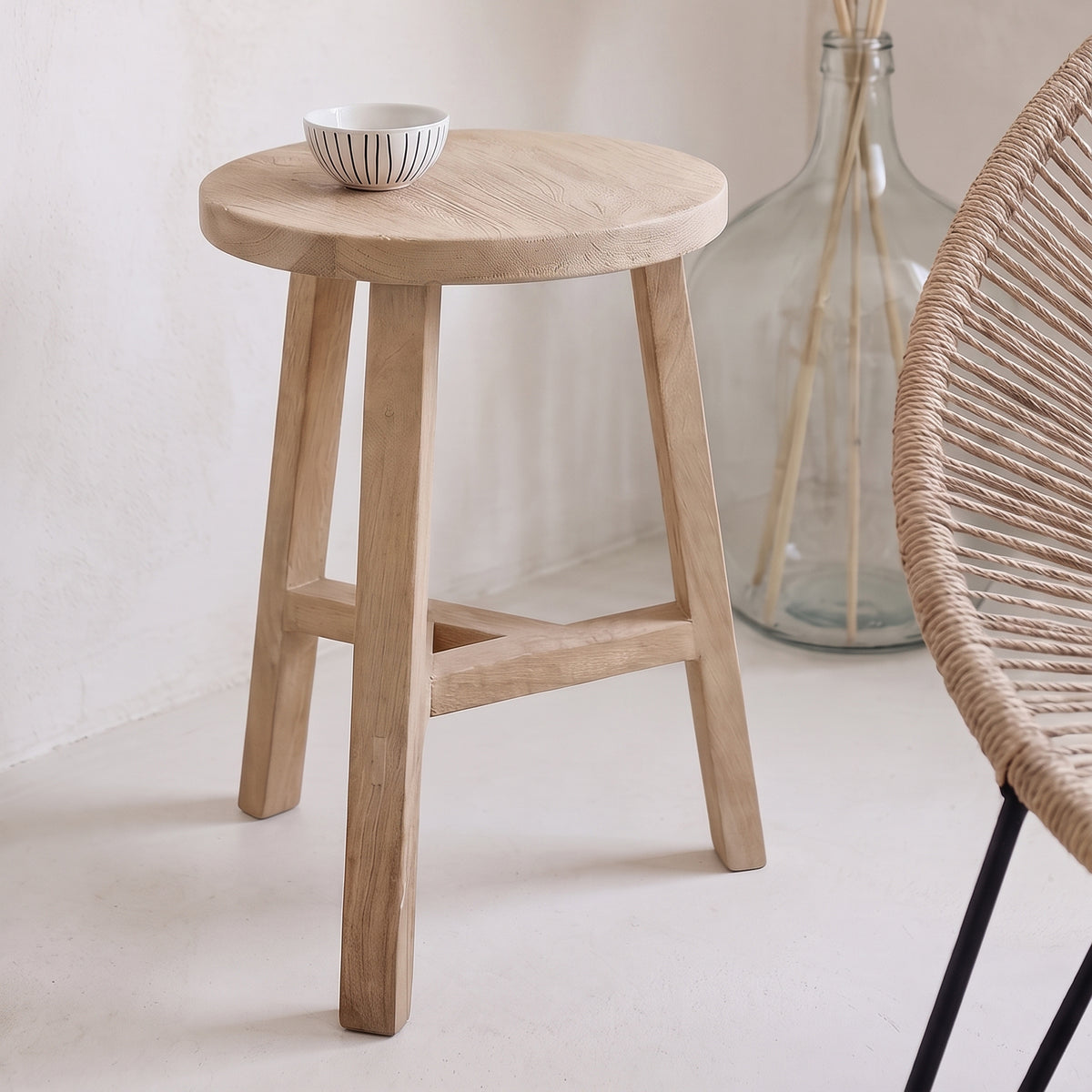krukje/bijzettafel Beachwood mangohout - RAW