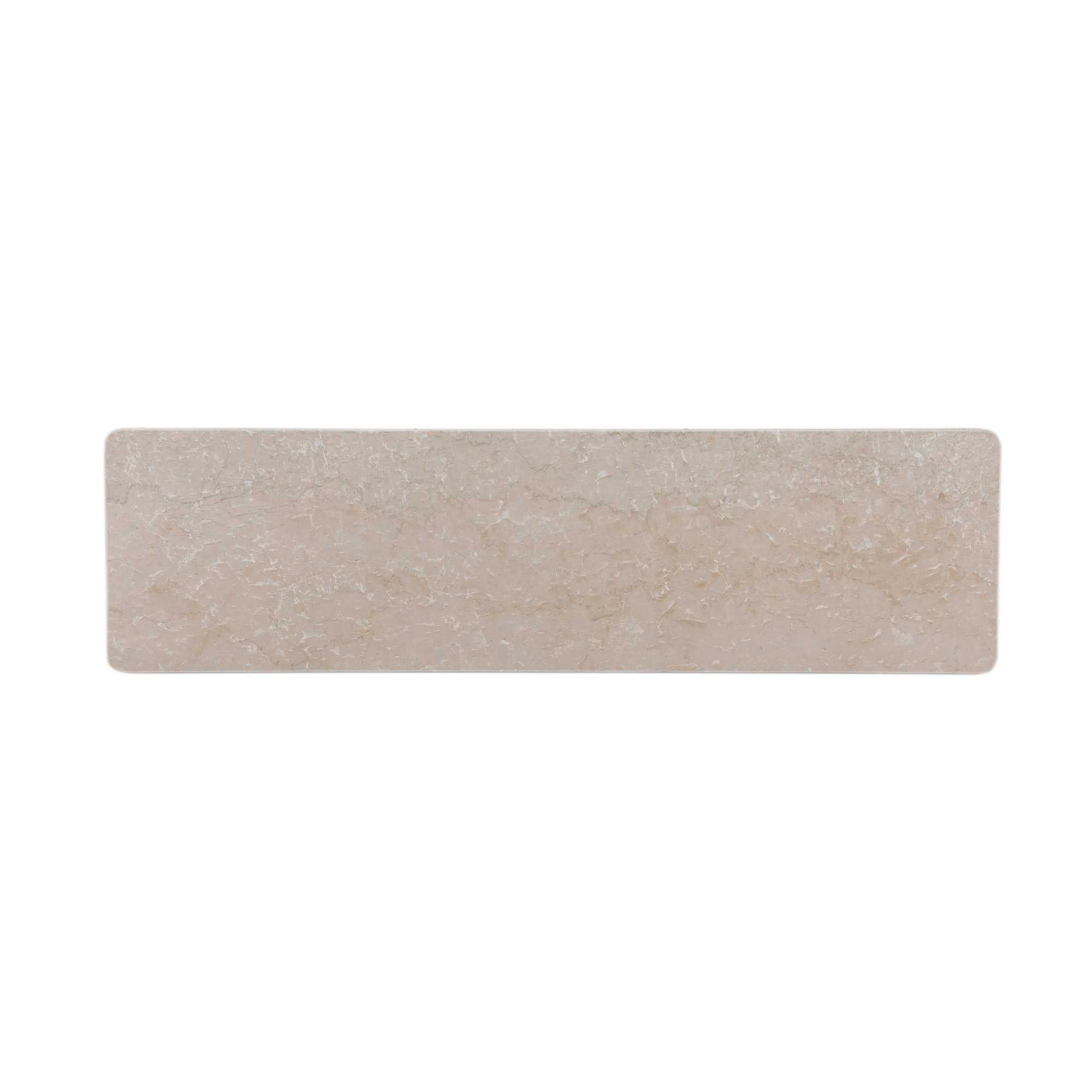 Bovenblad tv-meubel Dallas beige marmer 165 cm - STF