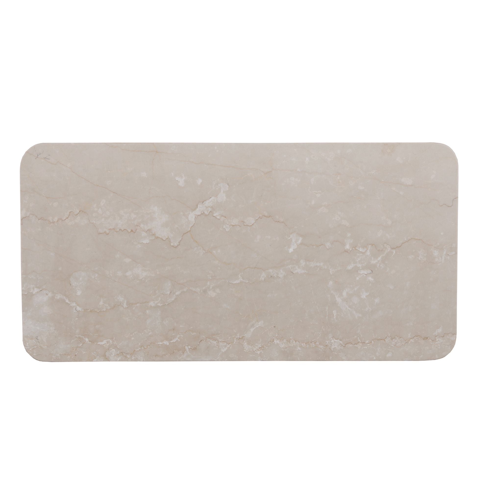 Bovenblad tv-meubel Dallas beige marmer 210 cm - STF
