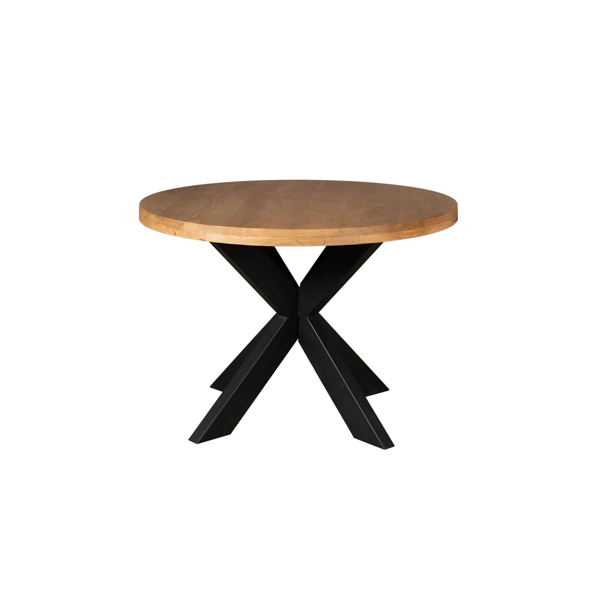 Eettafel Denver | Rond | Mangohout | 110 cm - STF