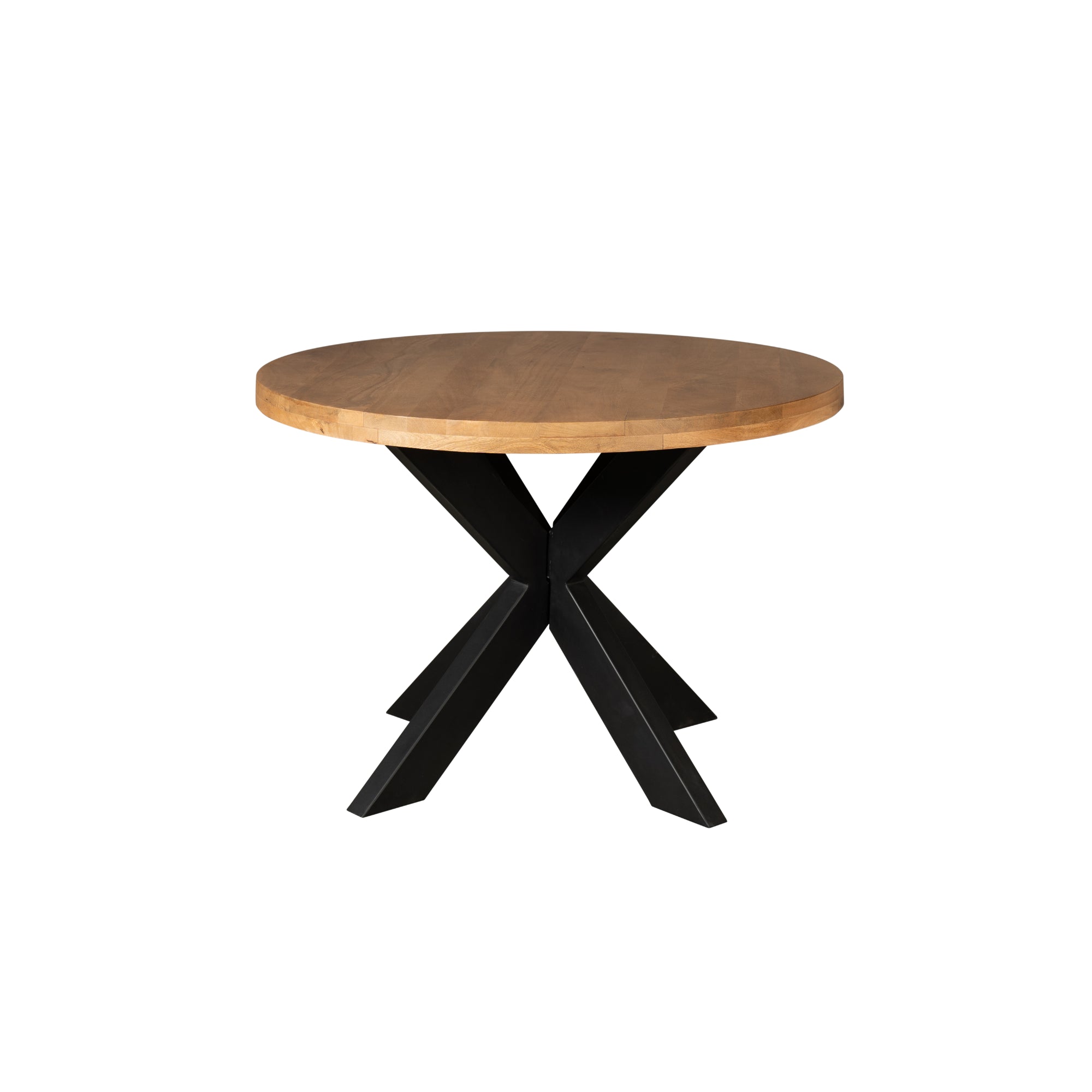 Eettafel Denver | Rond | Mangohout | 110 cm - STF