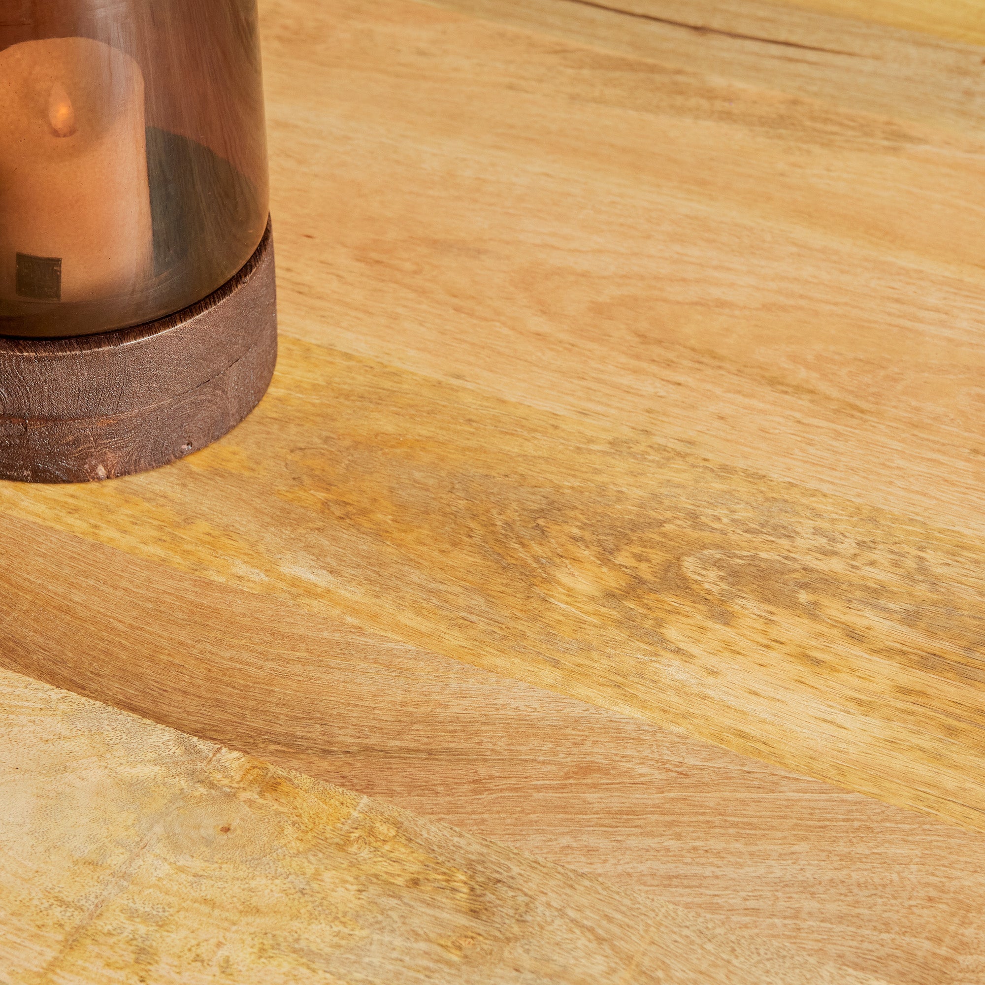 Eettafel Denver | Rond | Mangohout | 120 cm - STF