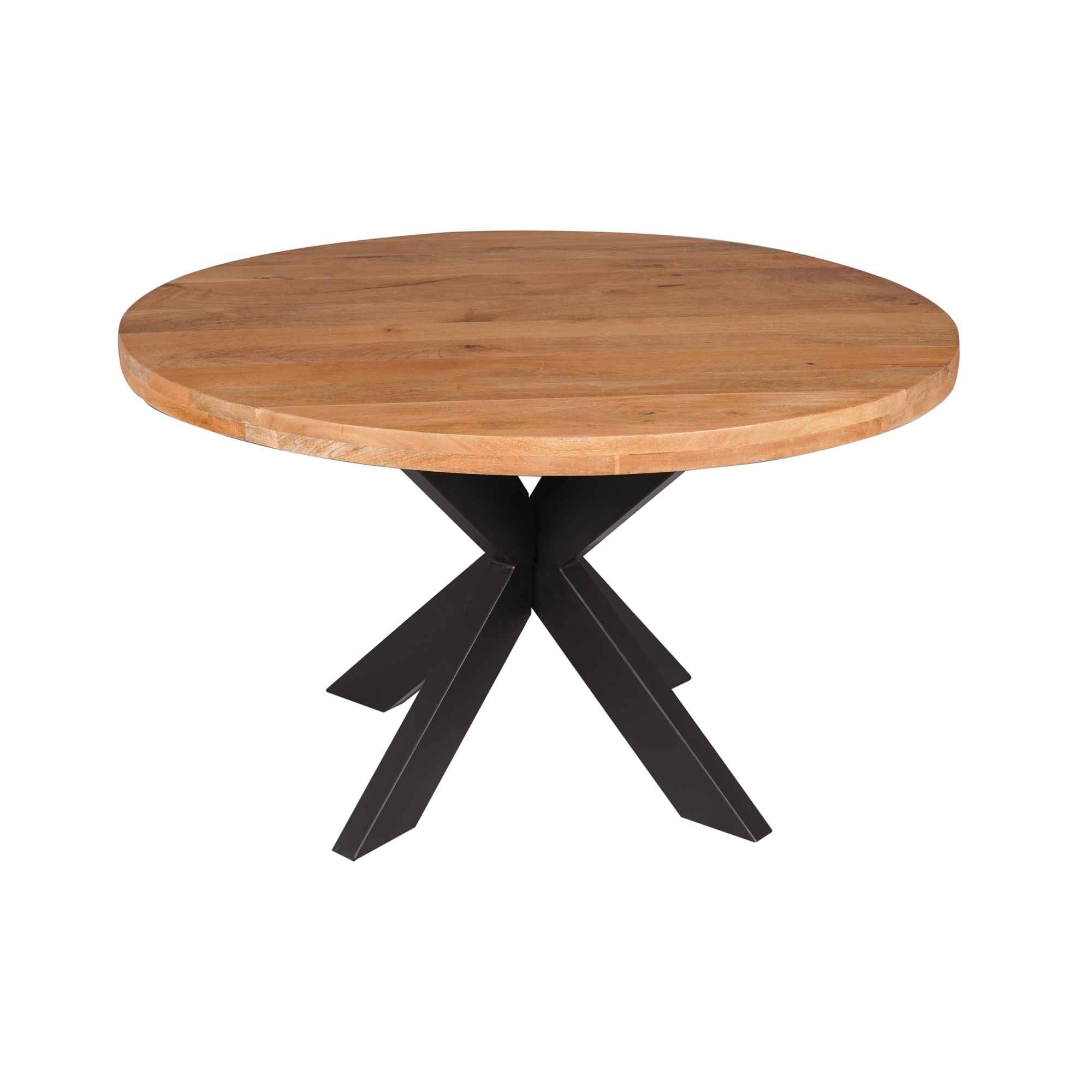 Eettafel Denver | Rond | Mangohout | 140 cm - STF