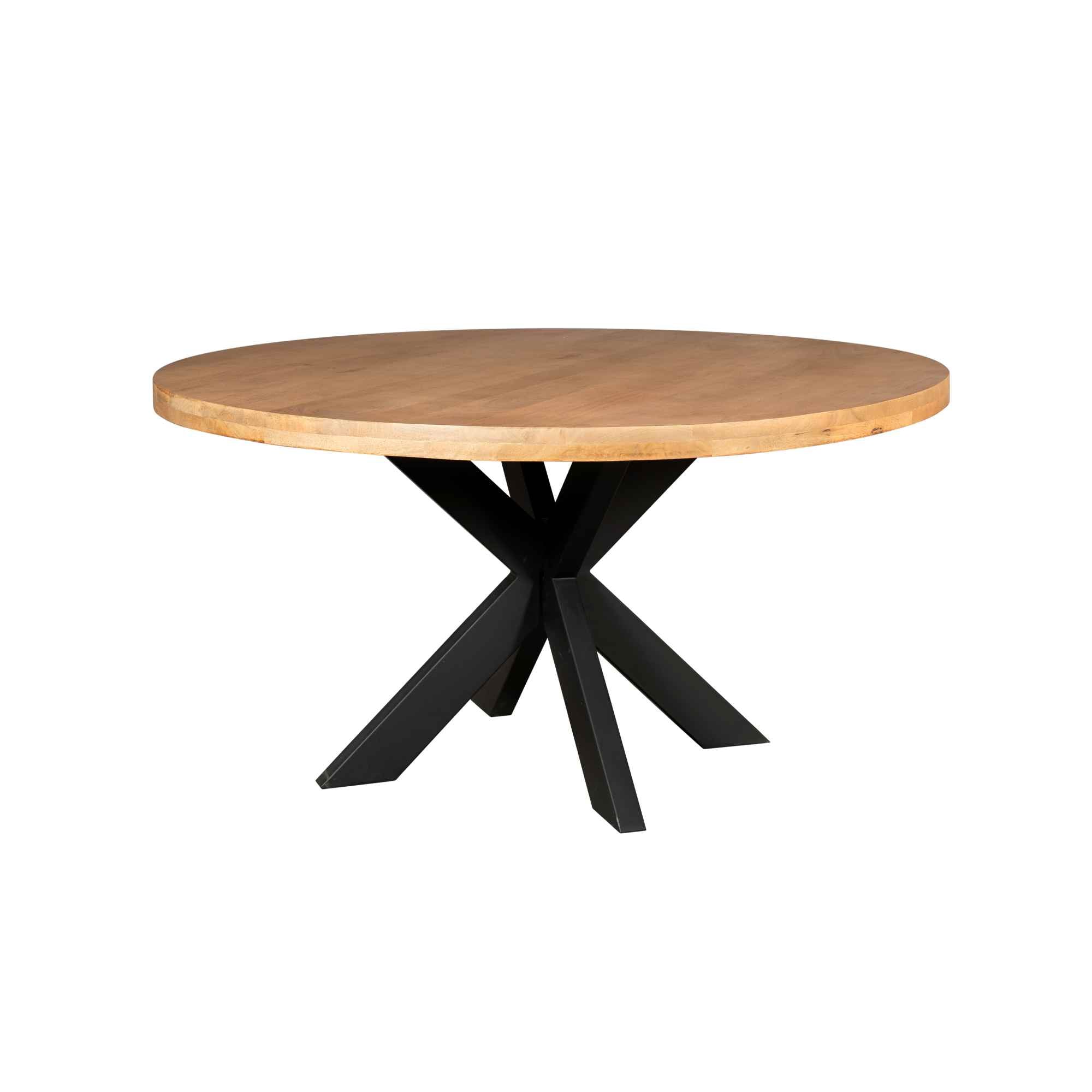 Eettafel Denver | Rond | Mangohout | 150 cm - STF