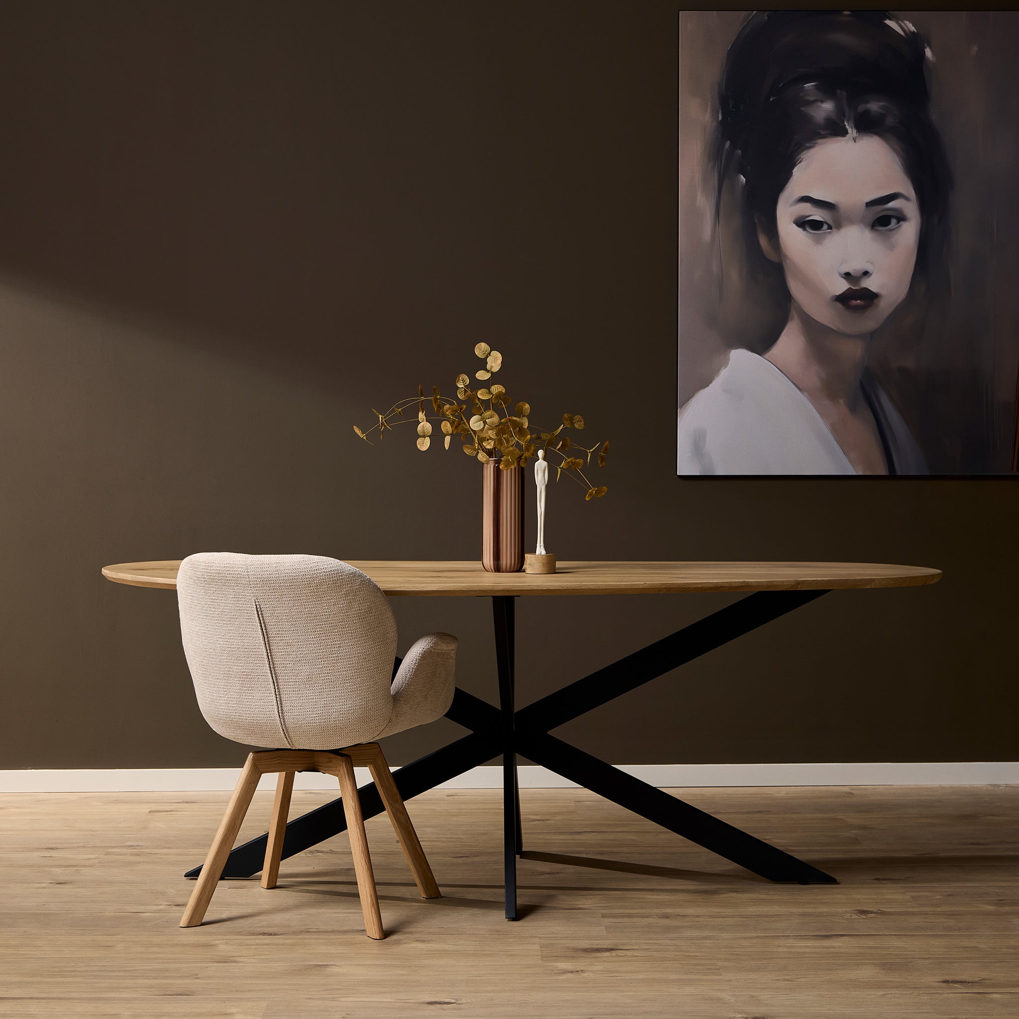 Eettafel Cloud | 180 cm | Eik - STF
