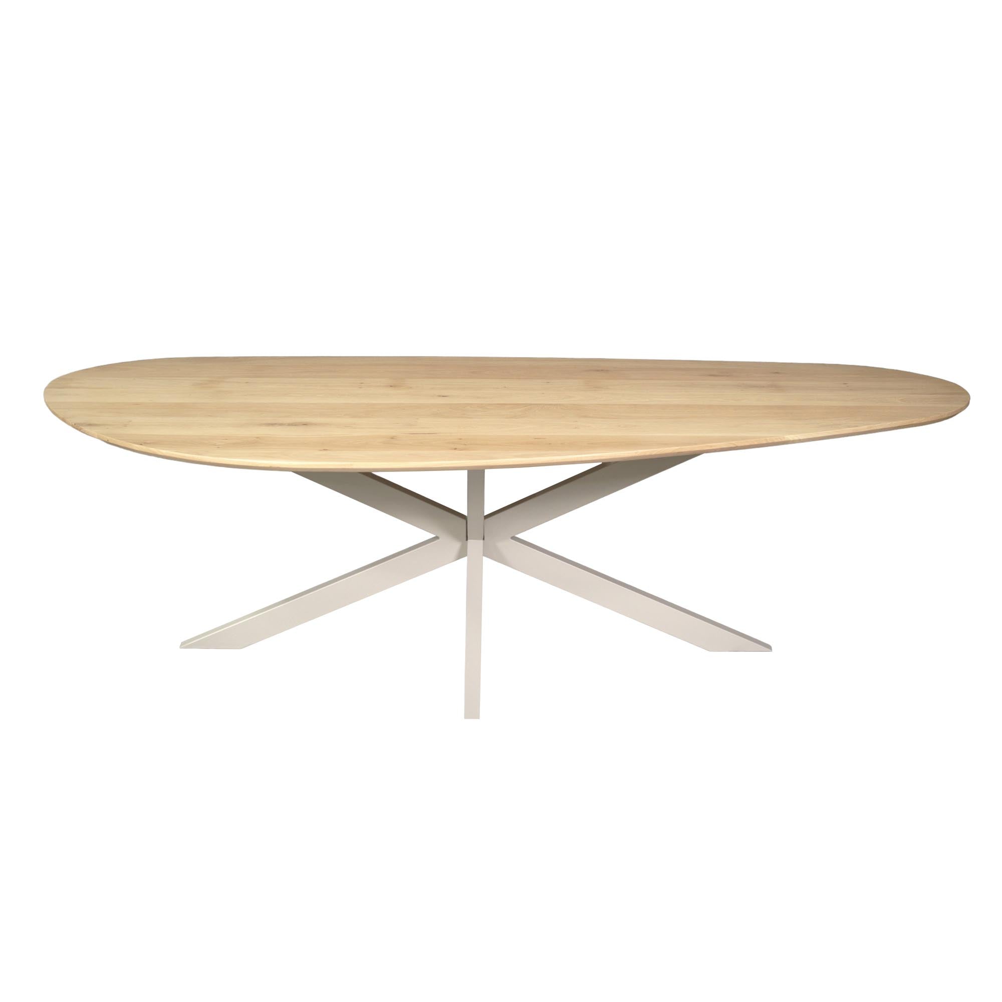 Eettafel Cloud | 210 cm | Eiken Naturel | Poot Zand - STF