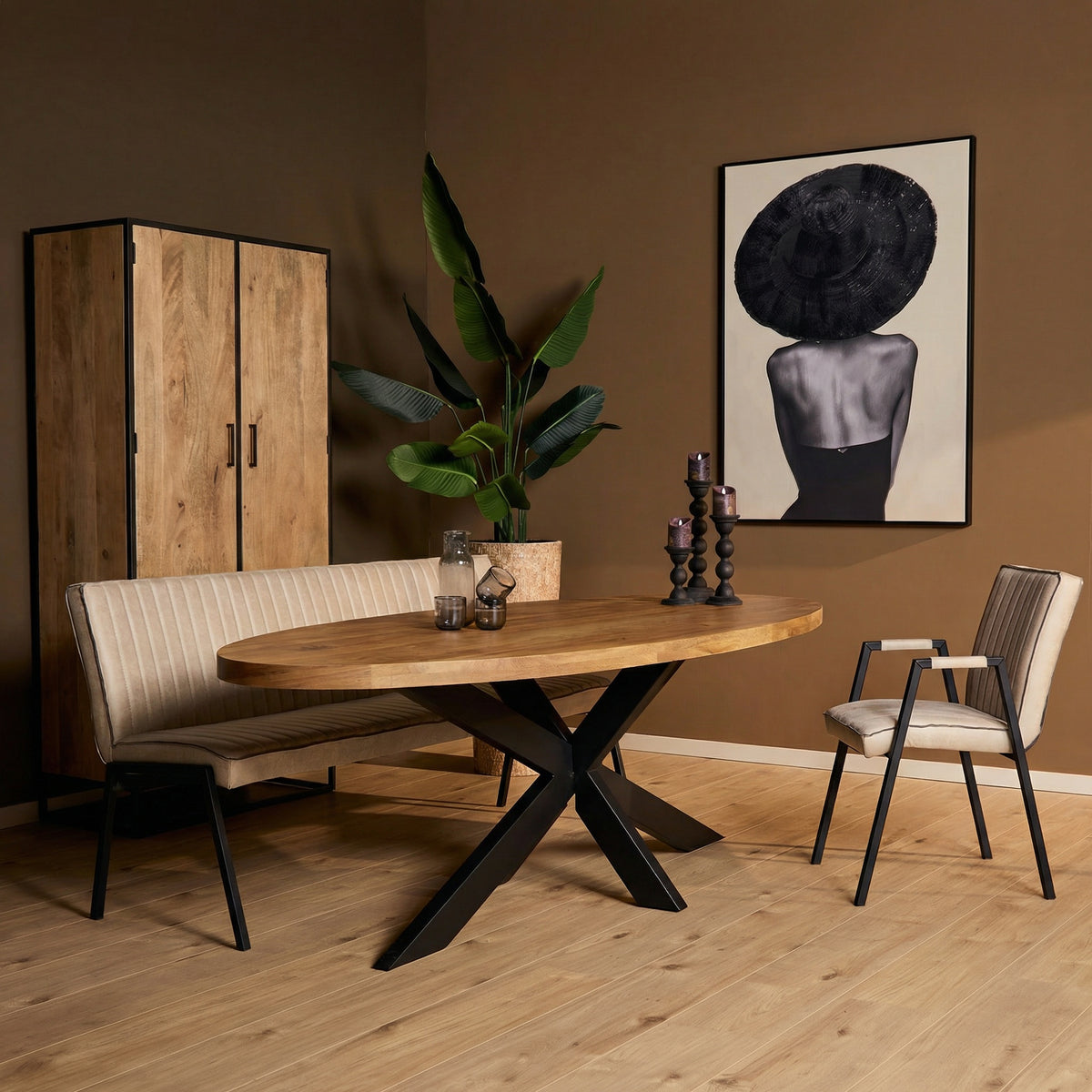 Eettafel Dakota | 240 cm | Ovaal - STF
