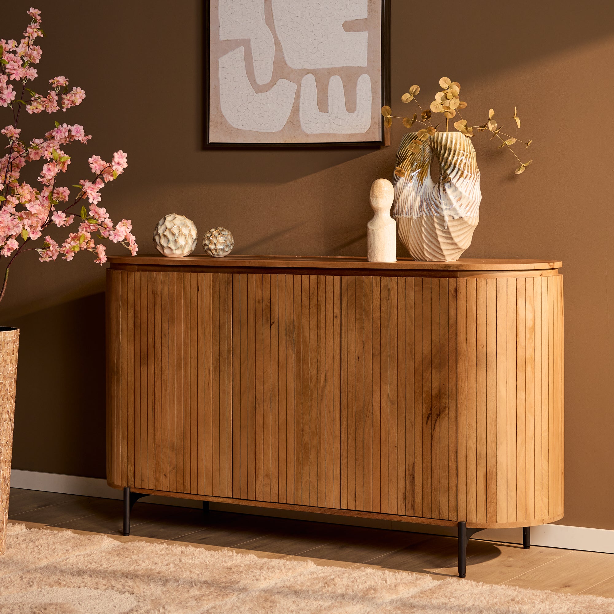 Dressoir Solana | 165 cm | Naturel - STF