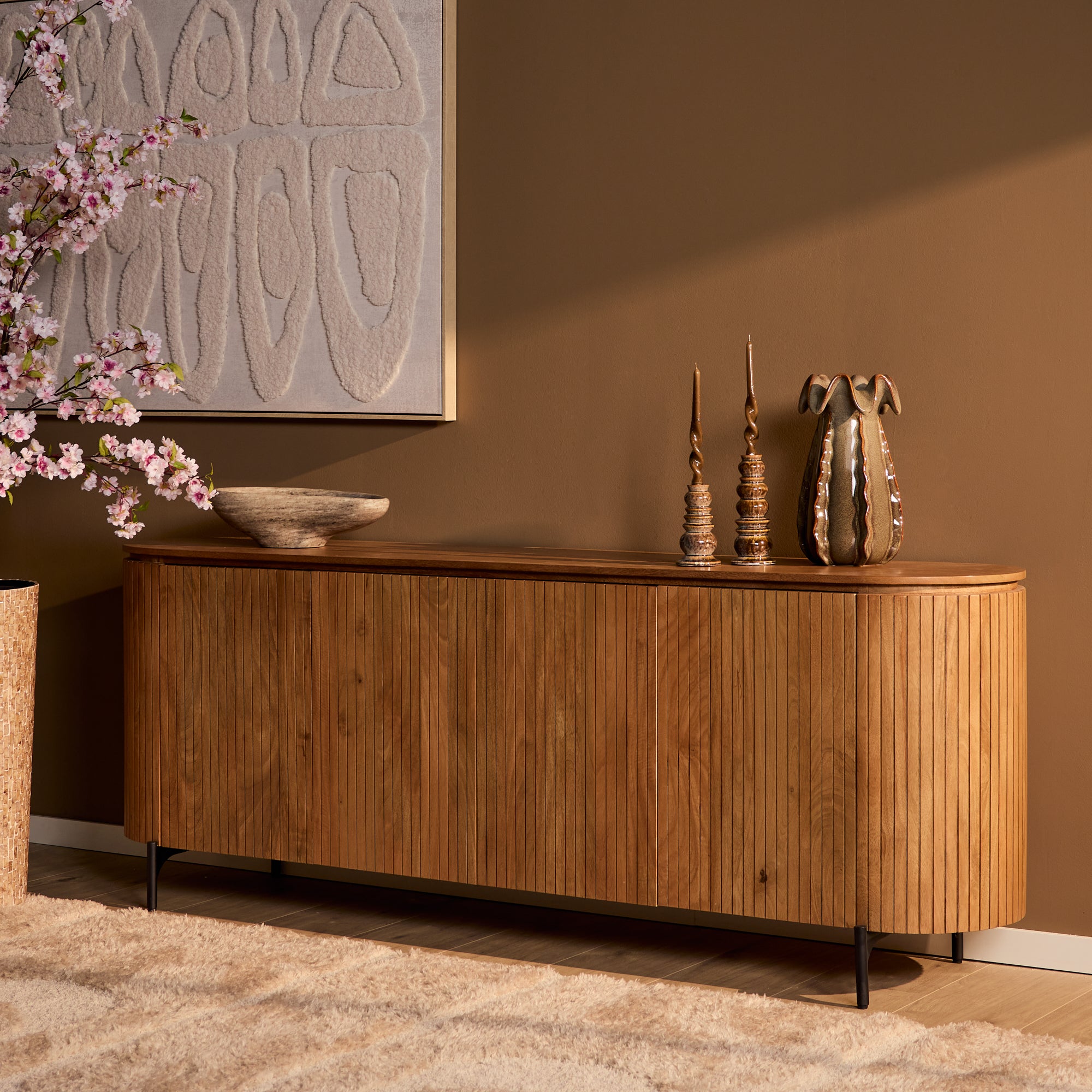 Dressoir Solana | 210 cm | Naturel - STF