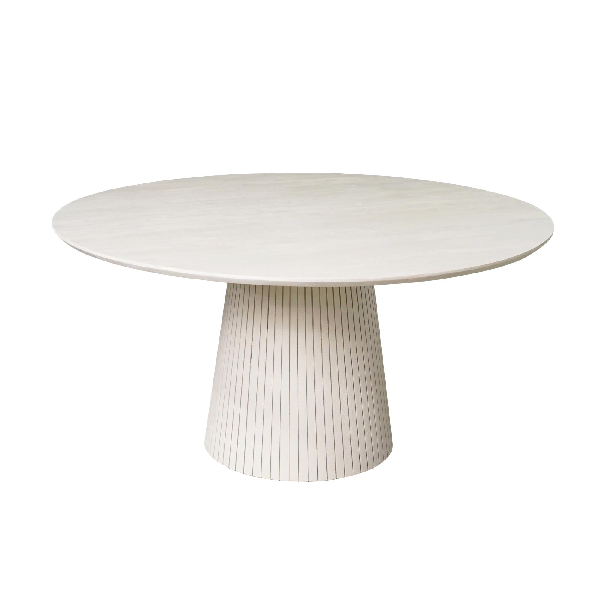 Ronde eettafel Solana zand mangohout 150 cm - STF