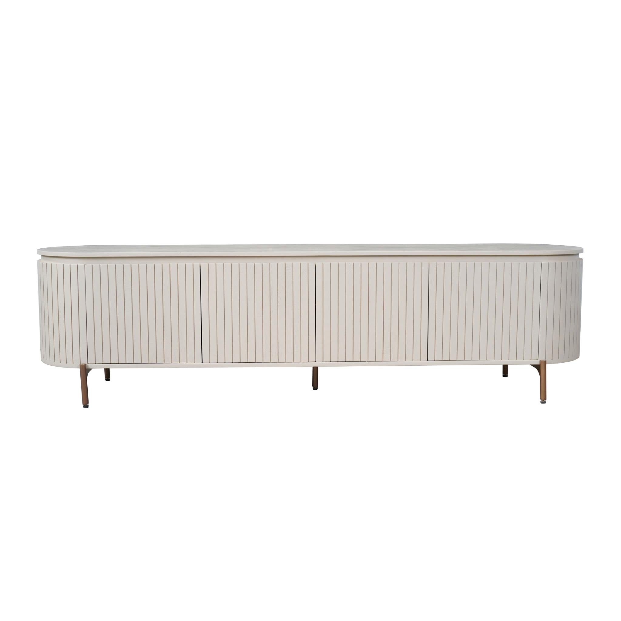 Tv-meubel Solana zand mangohout 210 cm - STF