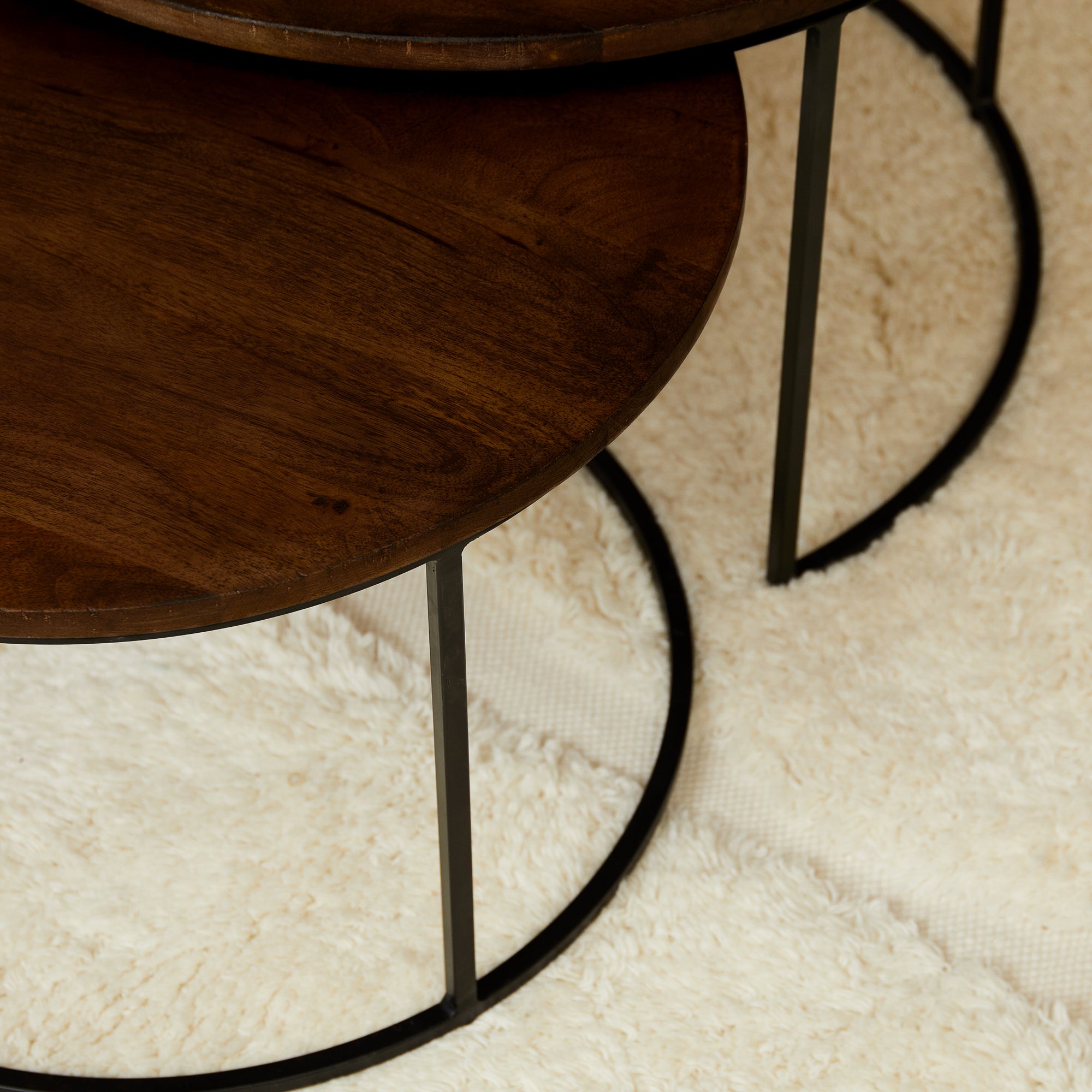 Salontafel Madison Bruin | 70 cm | S/2 - STF