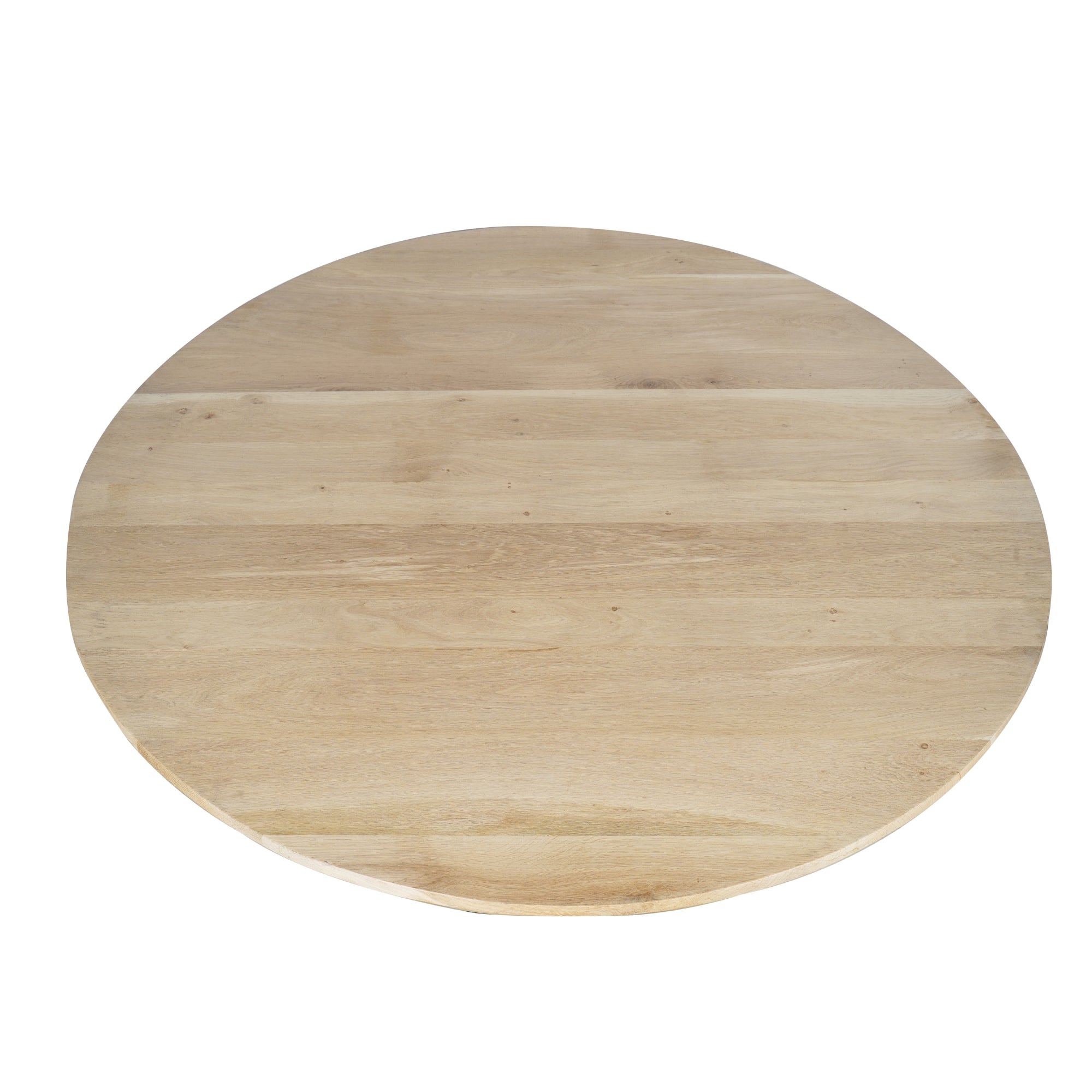 Table de salle à manger en chêne Ferris | Ronde 110 cm | Naturel - STF
