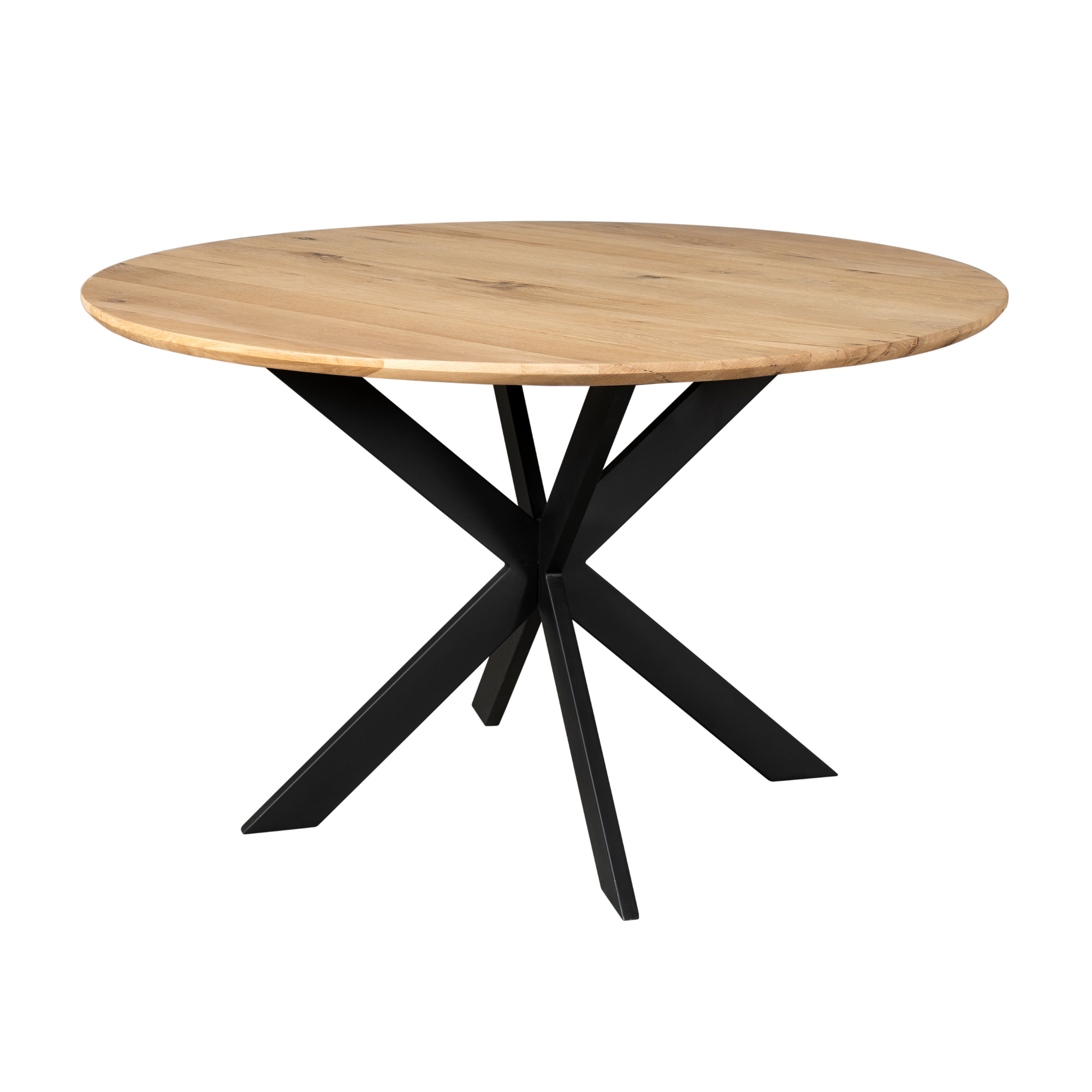 Eiken eettafel Ferris | Rond 150 cm | Naturel - STF