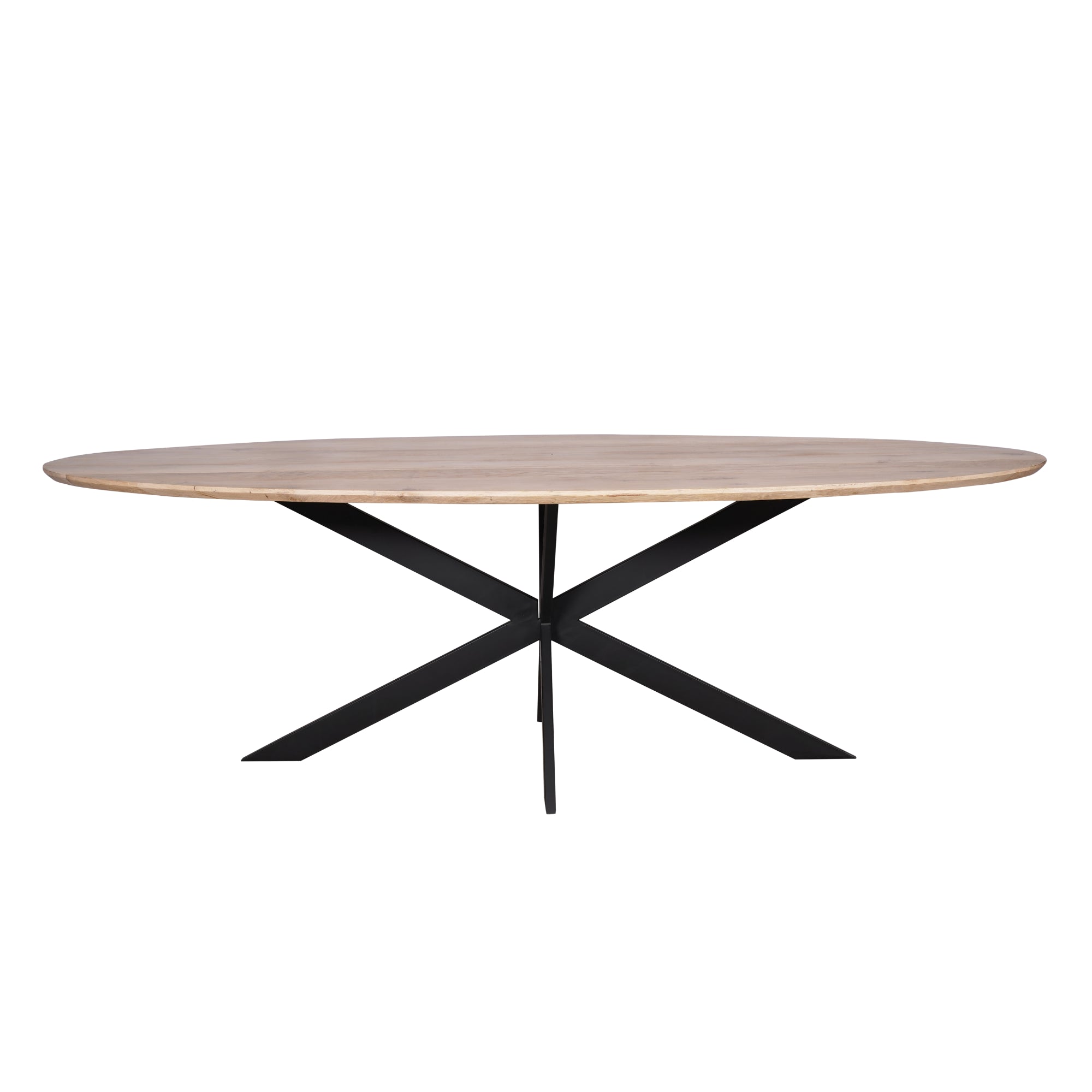 Eiken eettafel Ferris | Ovaal 210 cm | Naturel - STF