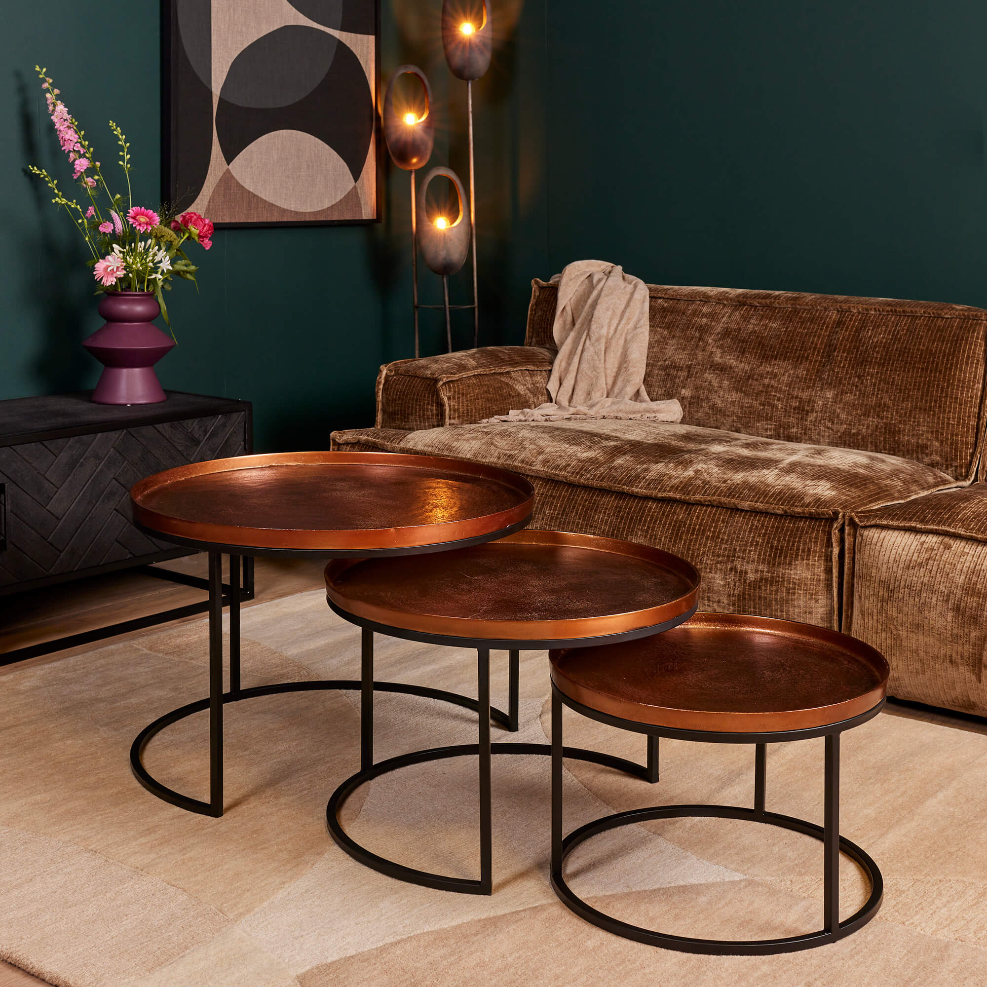 Ensemble table basse Clive - STF