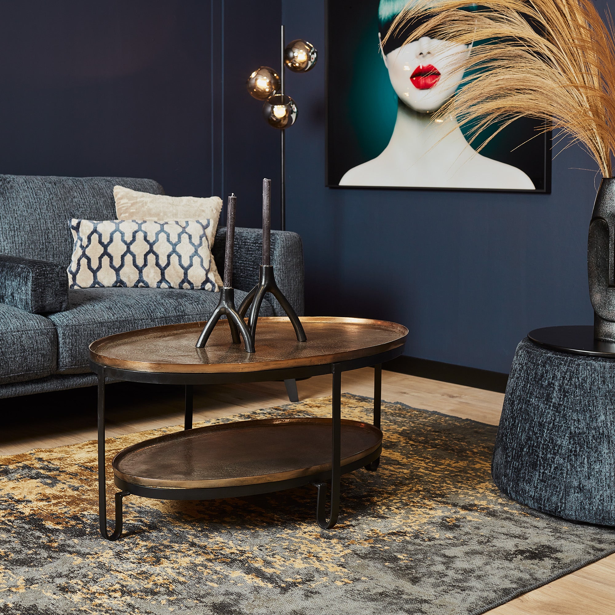 Table basse ovale Kate STF