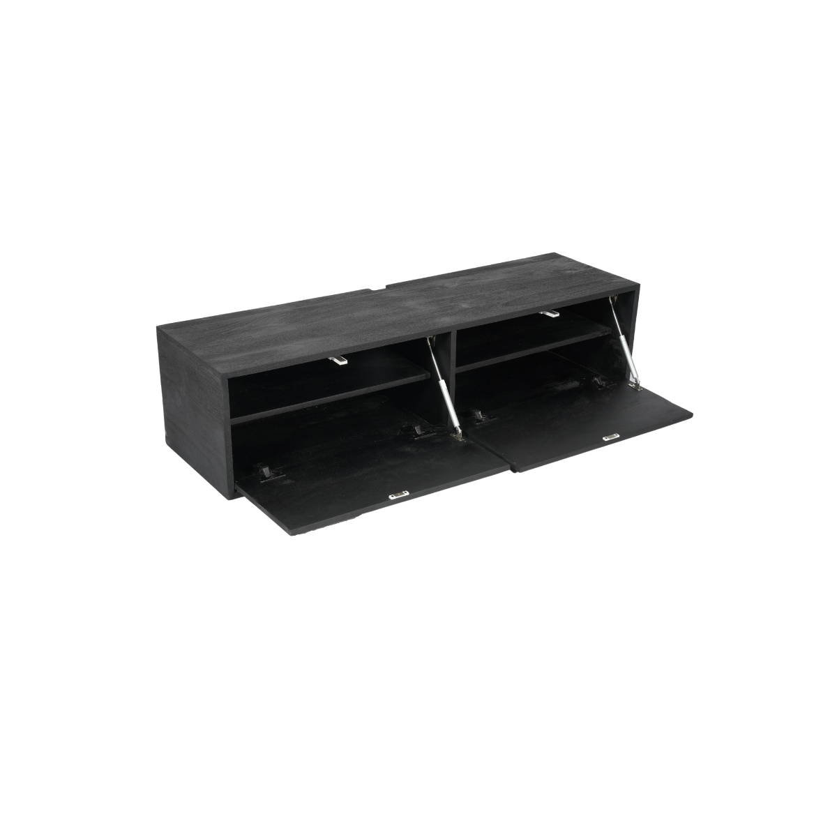 Zwevend tv-meubel Vision Black 120 - STF