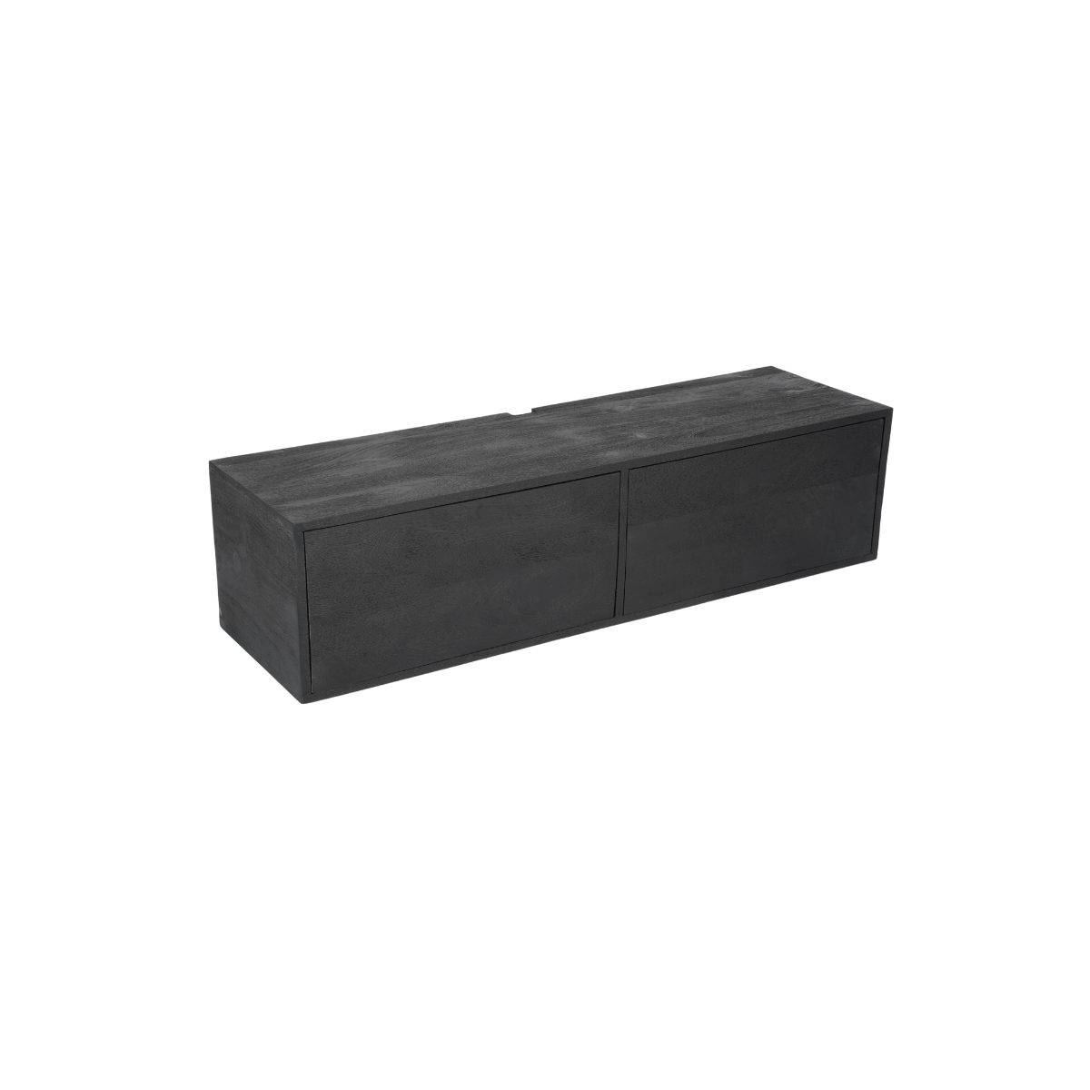 Zwevend tv-meubel Vision Black 120 - STF