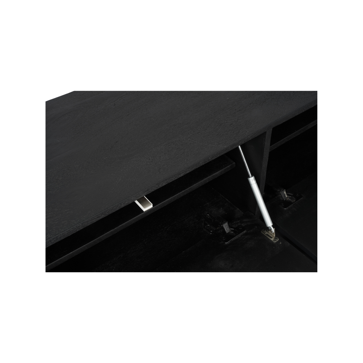 Zwevend tv-meubel Vision Black 120 - STF