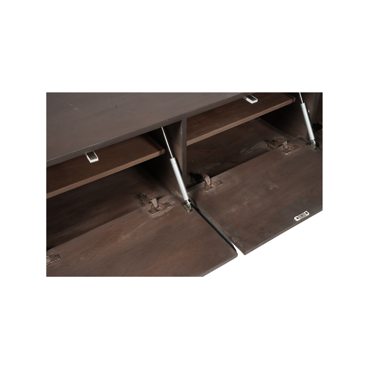 Zwevend tv-meubel Vision Walnut 120 - STF