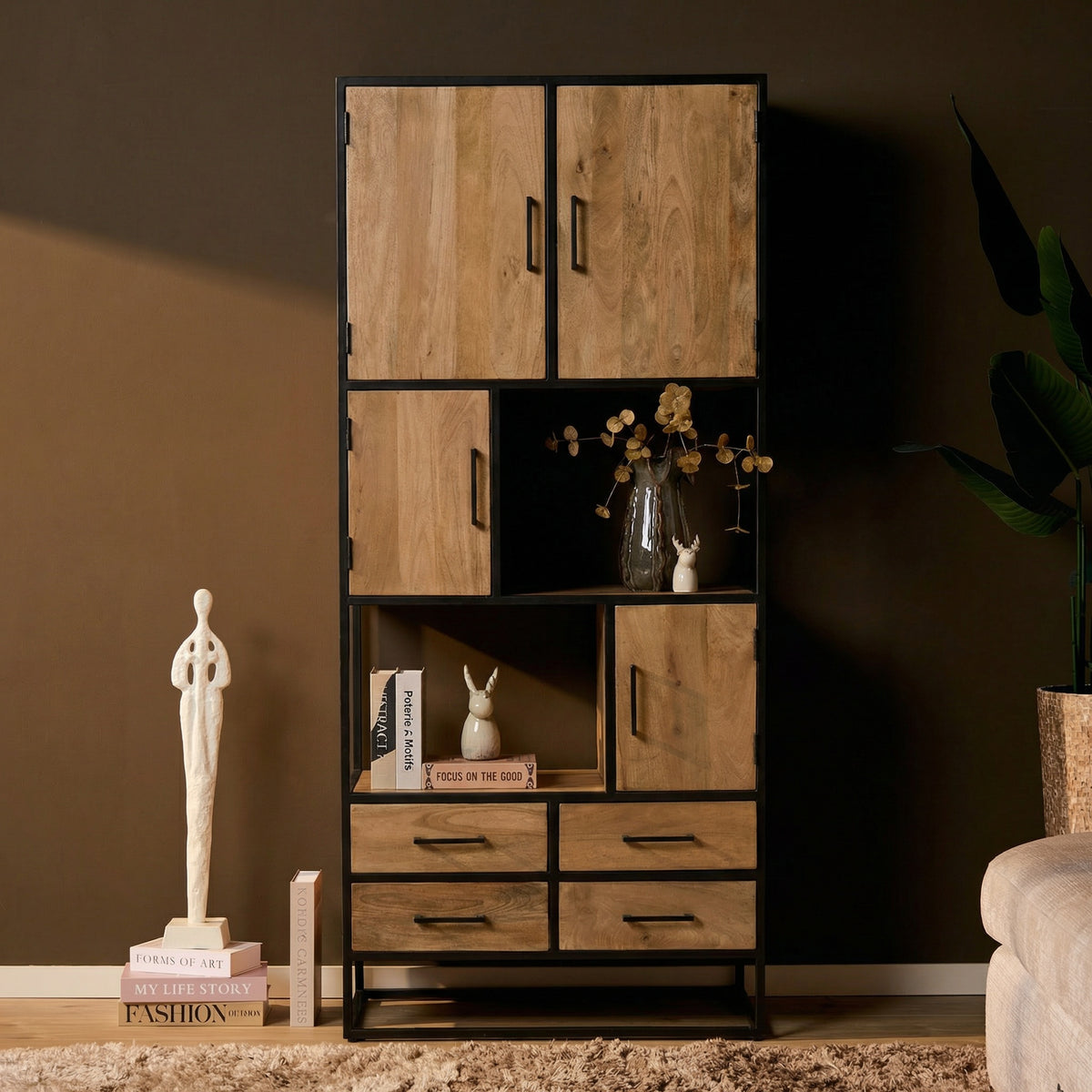 Boekenkast Dakota | 90 cm - STF