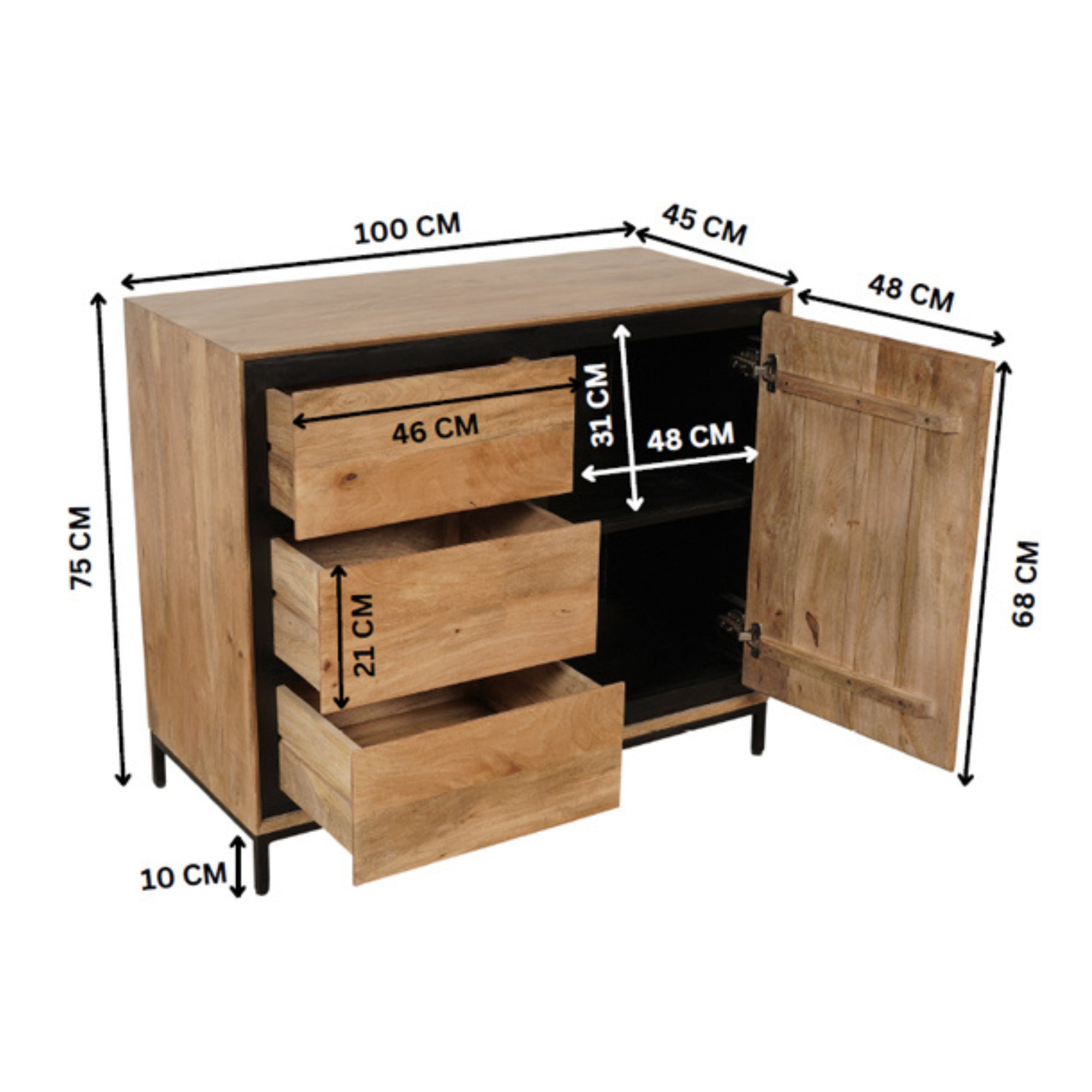 Dressoir RichWood | 160 cm - SF