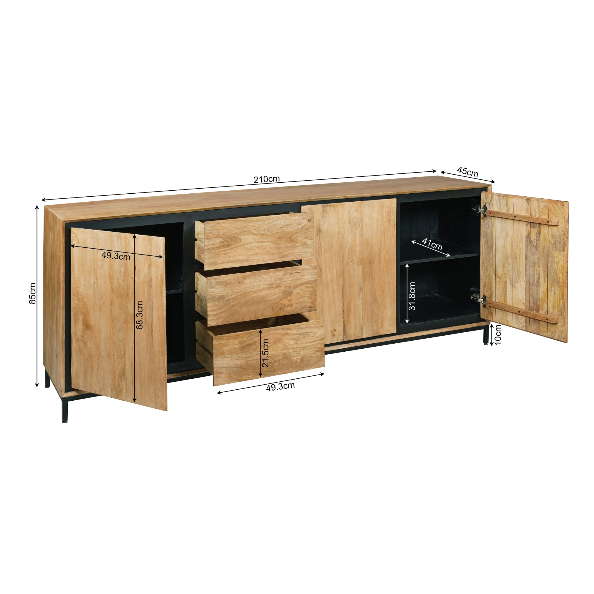 Dressoir RichWood | 210 cm - SF