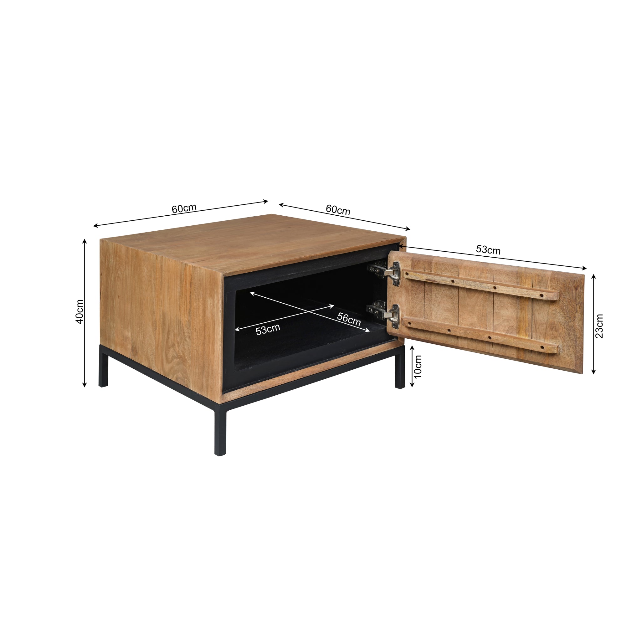 Table d'appoint RichWood | 60 cm - SF