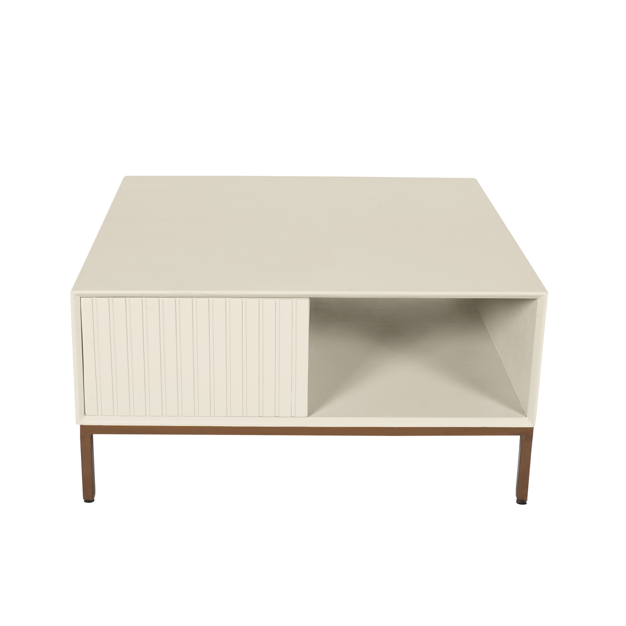 Salontafel Madison Zand | 80 cm | Vierkant - STF