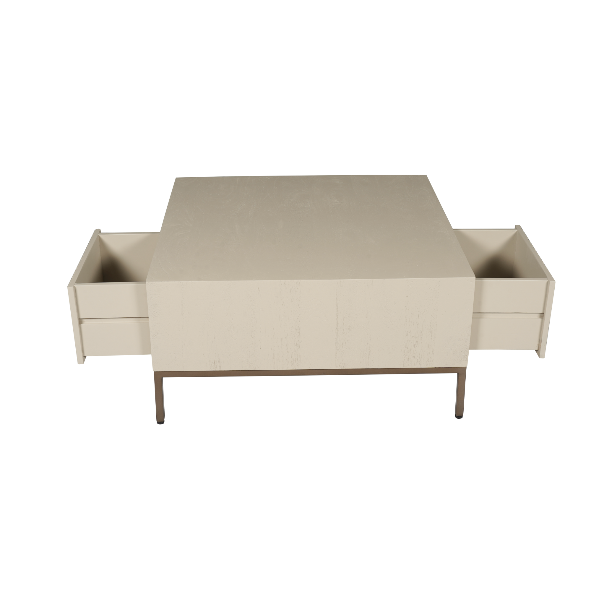 Salontafel Madison Zand | 80 cm | Vierkant - STF