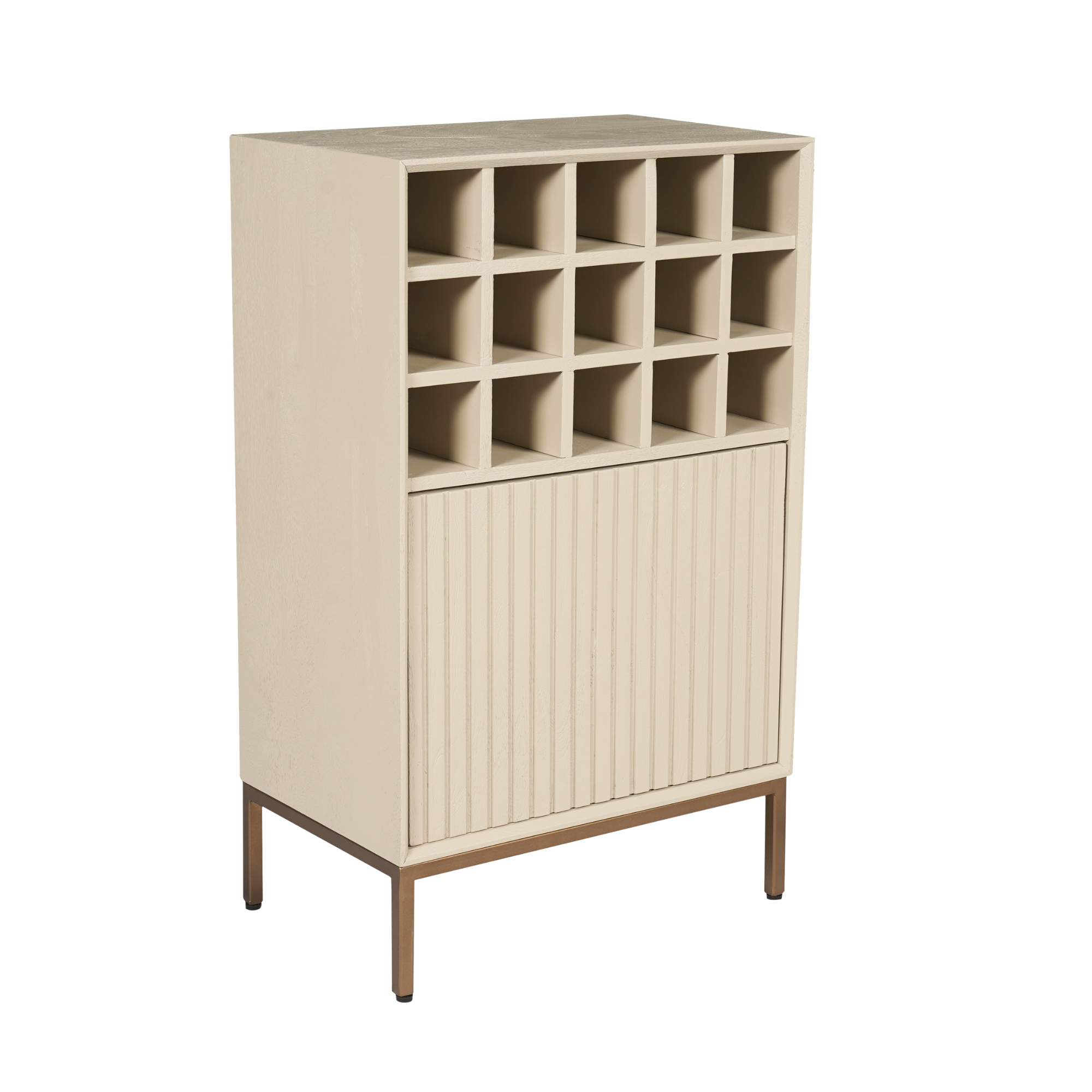 Wijnkast Madison Zand | 55 cm - STF