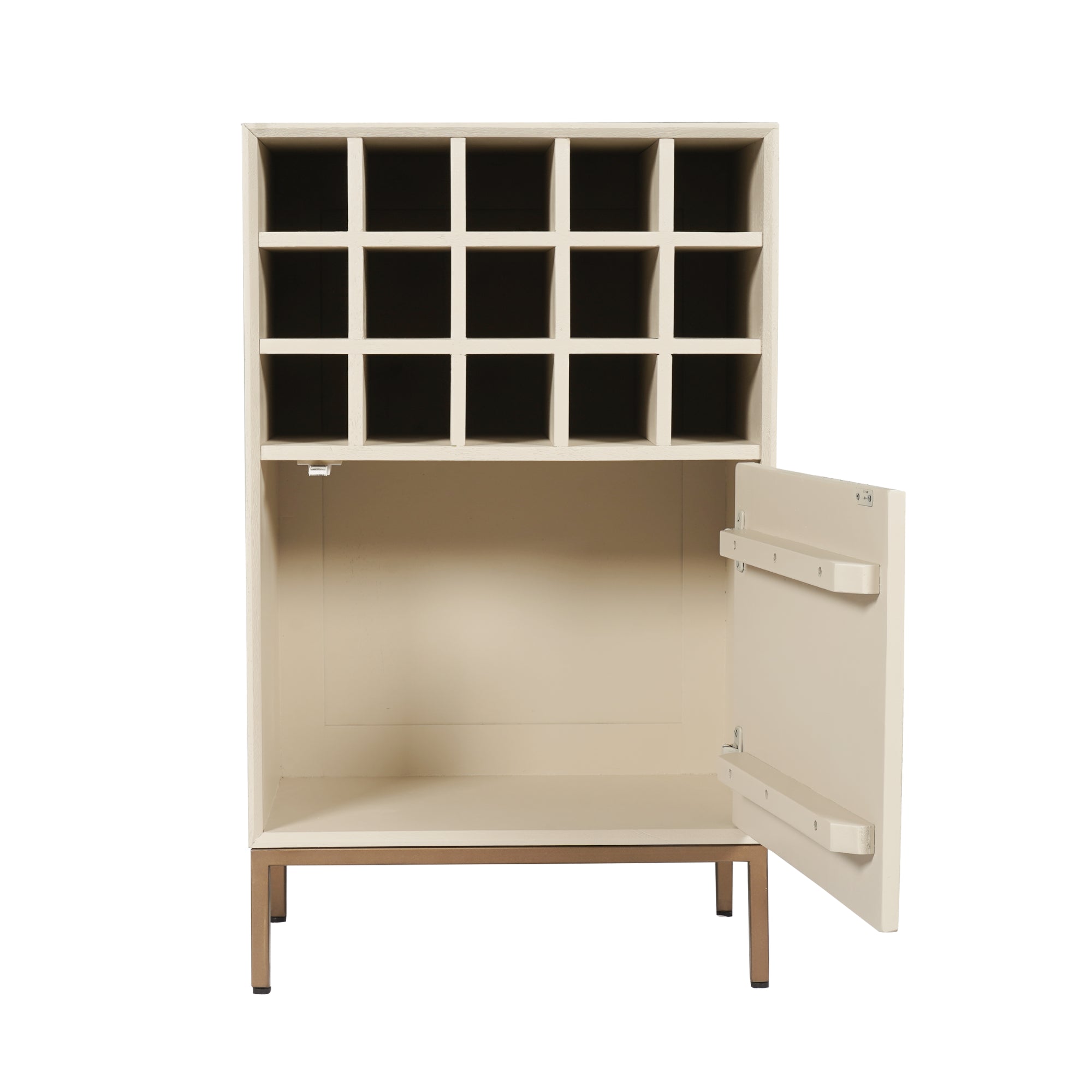 Wijnkast Madison Zand | 55 cm - STF