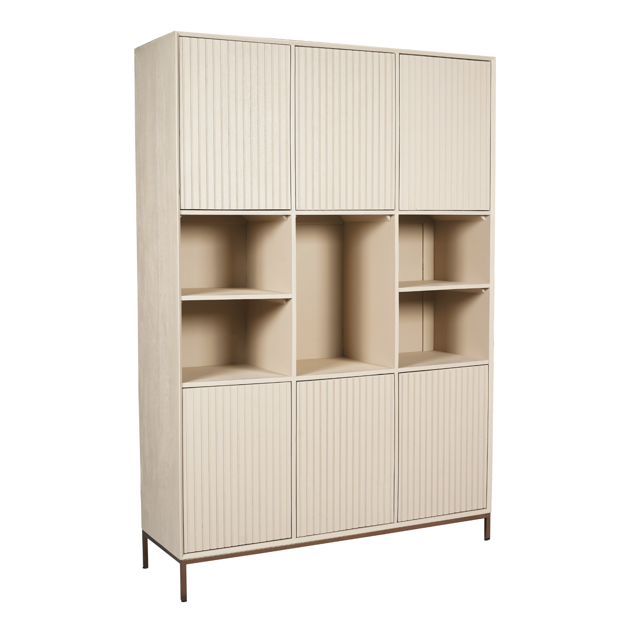 Vakkenkast Madison XL Zand | 135 cm - STF