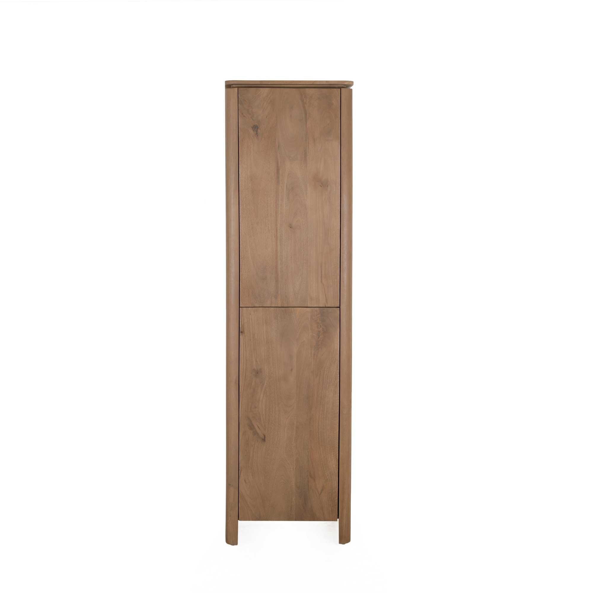 Kast Dallas naturel 55 mangohout - STF