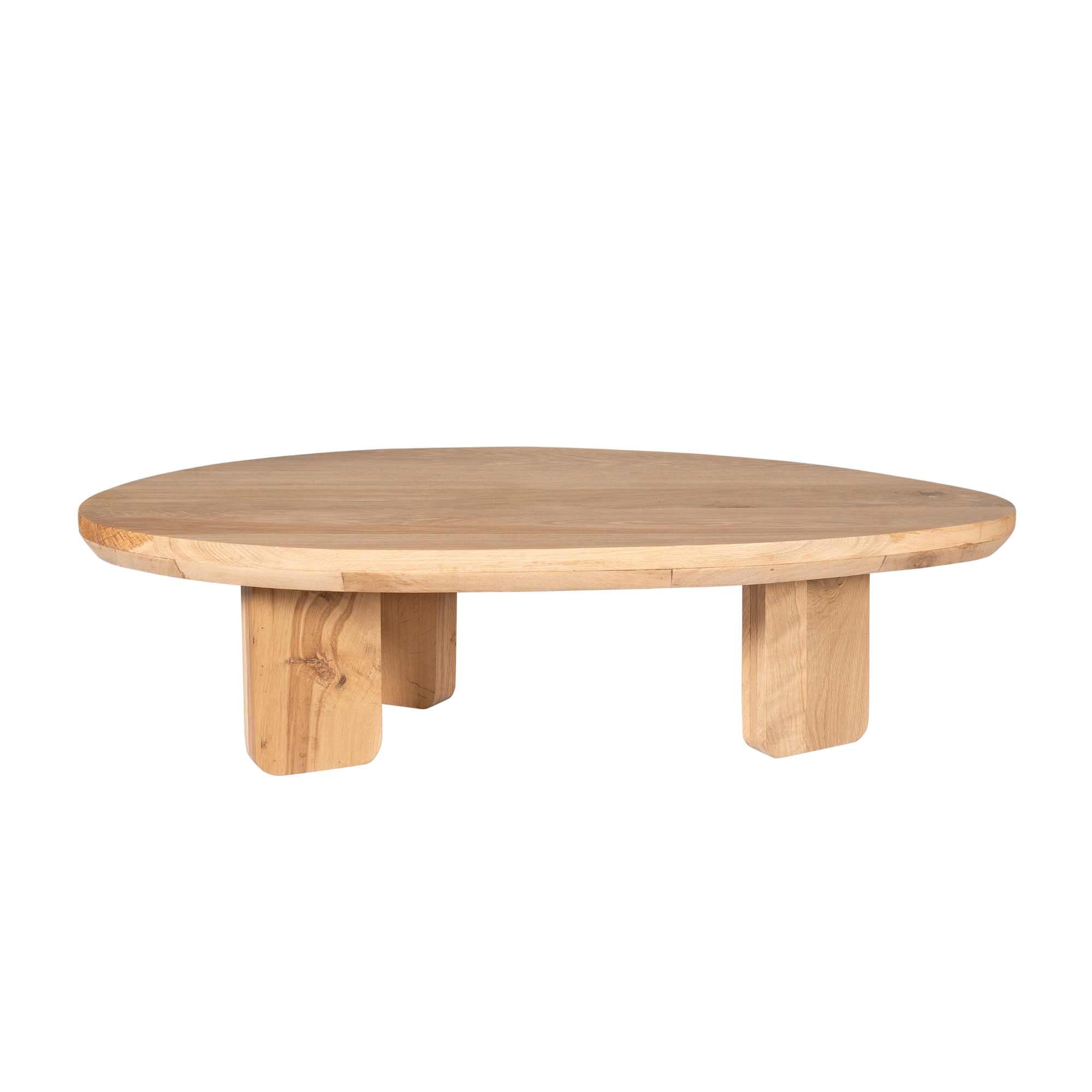 Salontafel Zillah | 130 cm | Naturel Eiken - STF