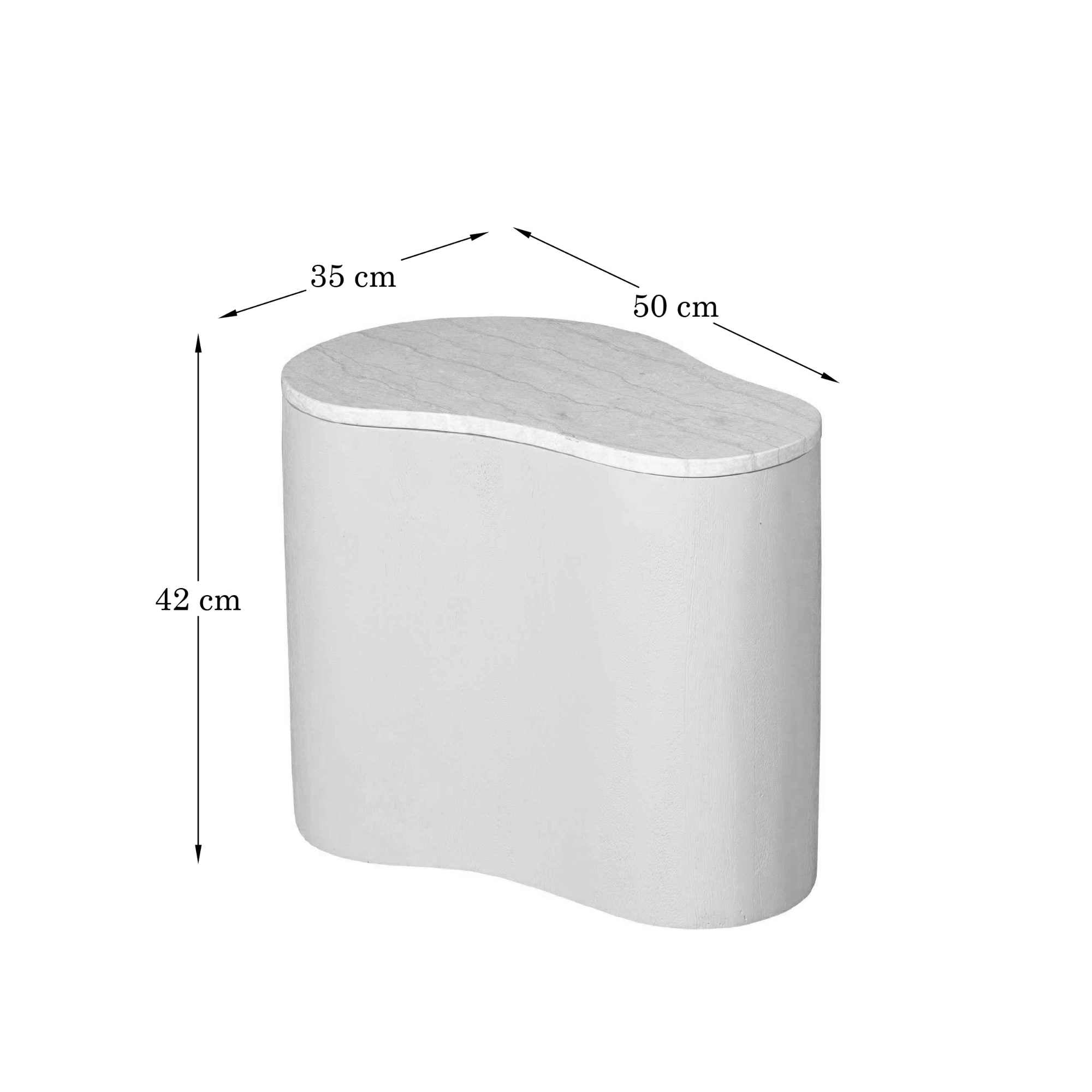 Salontafel Lovi | 50 cm | Zand - STF