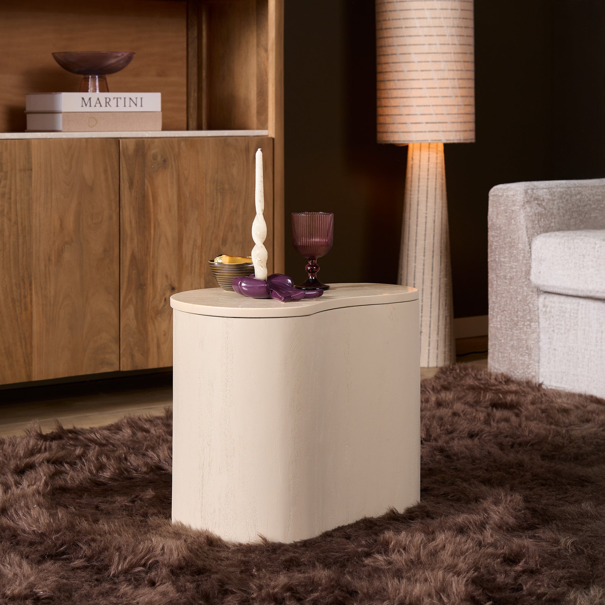 Salontafel Lovi | 50 cm | Zand - STF