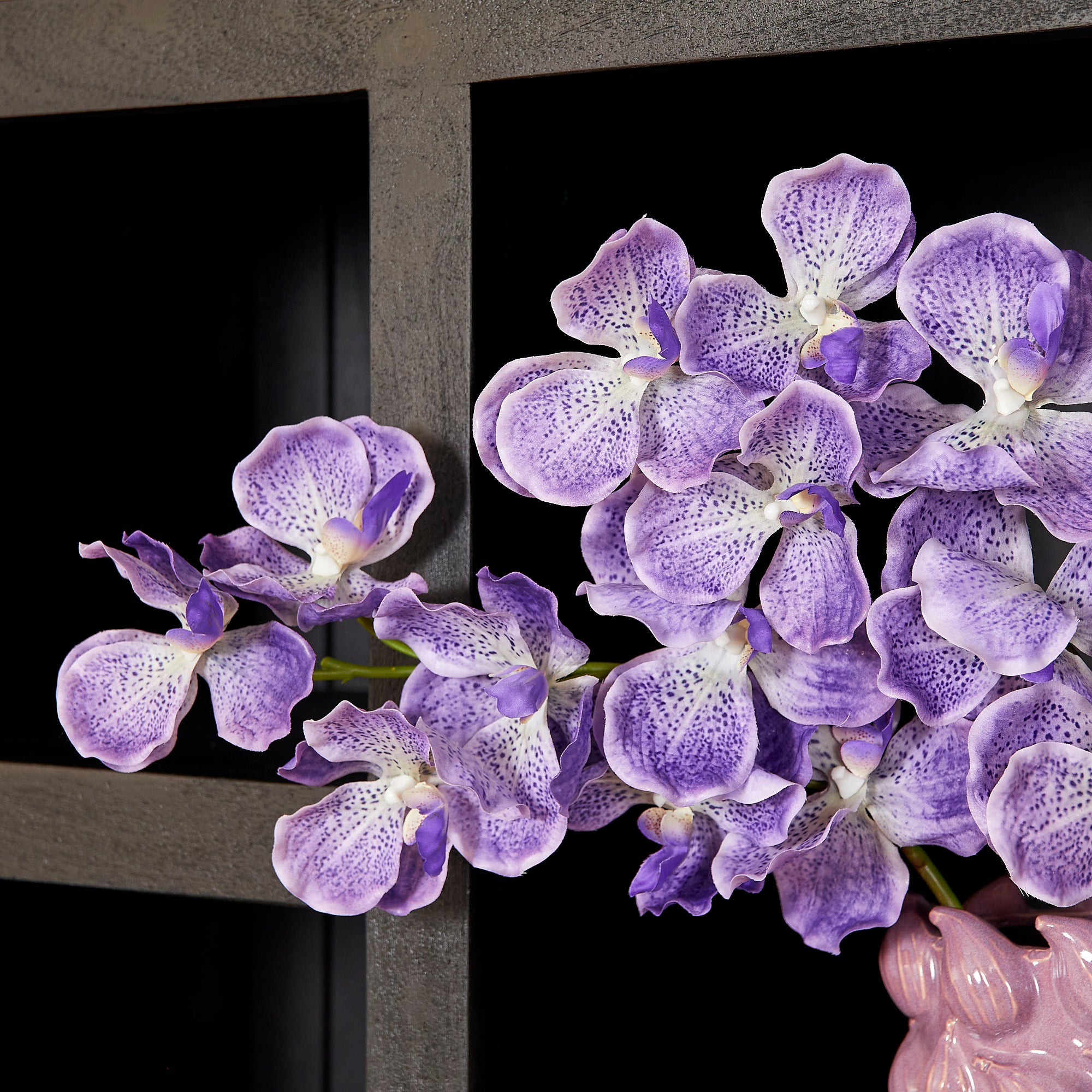 Bergkast Brussel Zwart | 5 vakken - 2 deuren