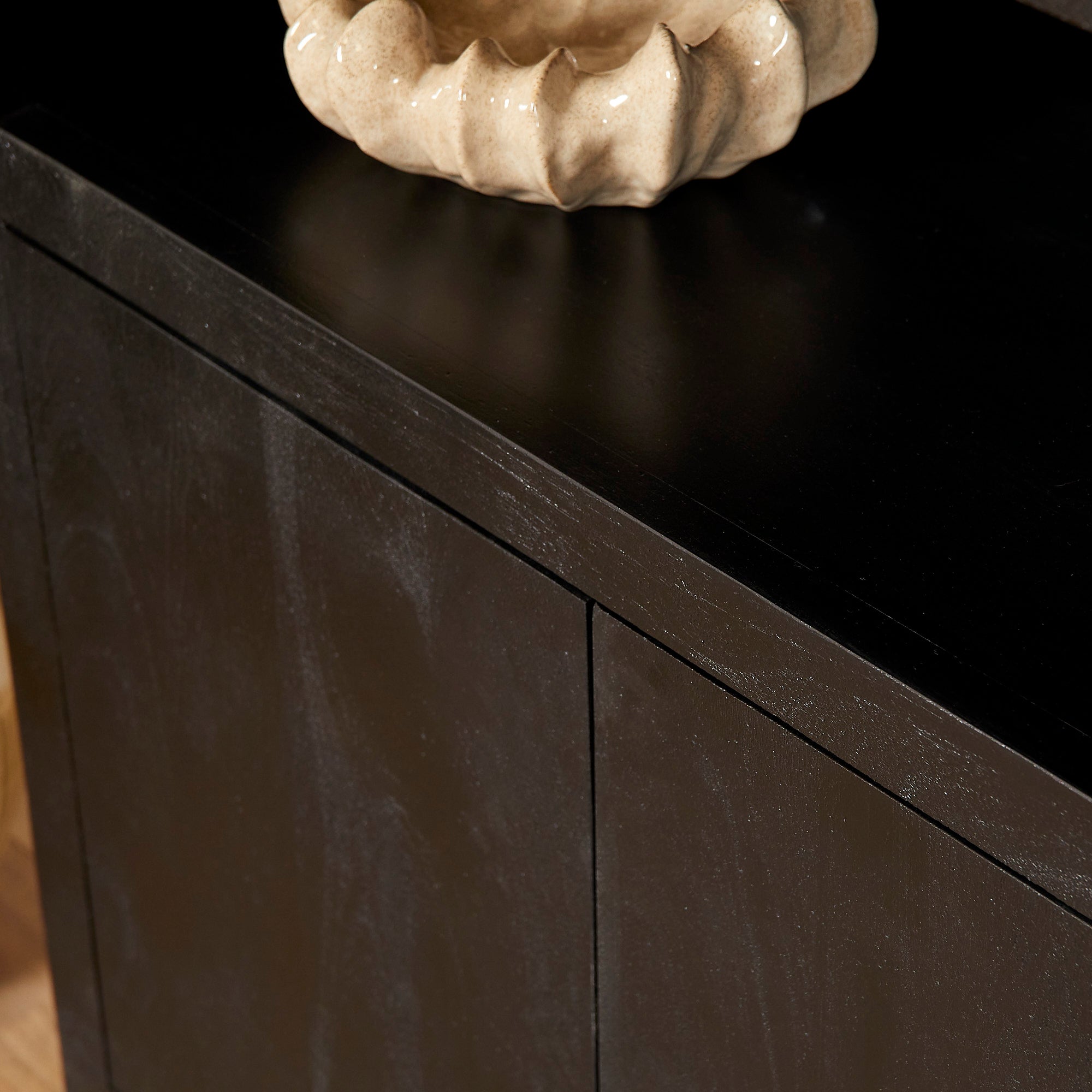 Bergkast Brussel Zwart | 90 cm