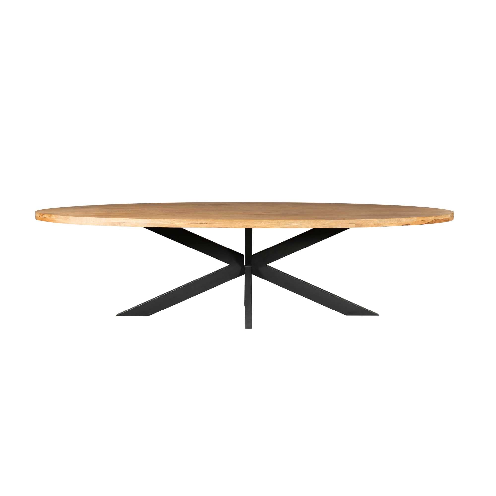 Eettafel Denver | Ovaal | Mangohout | 240 cm - STF